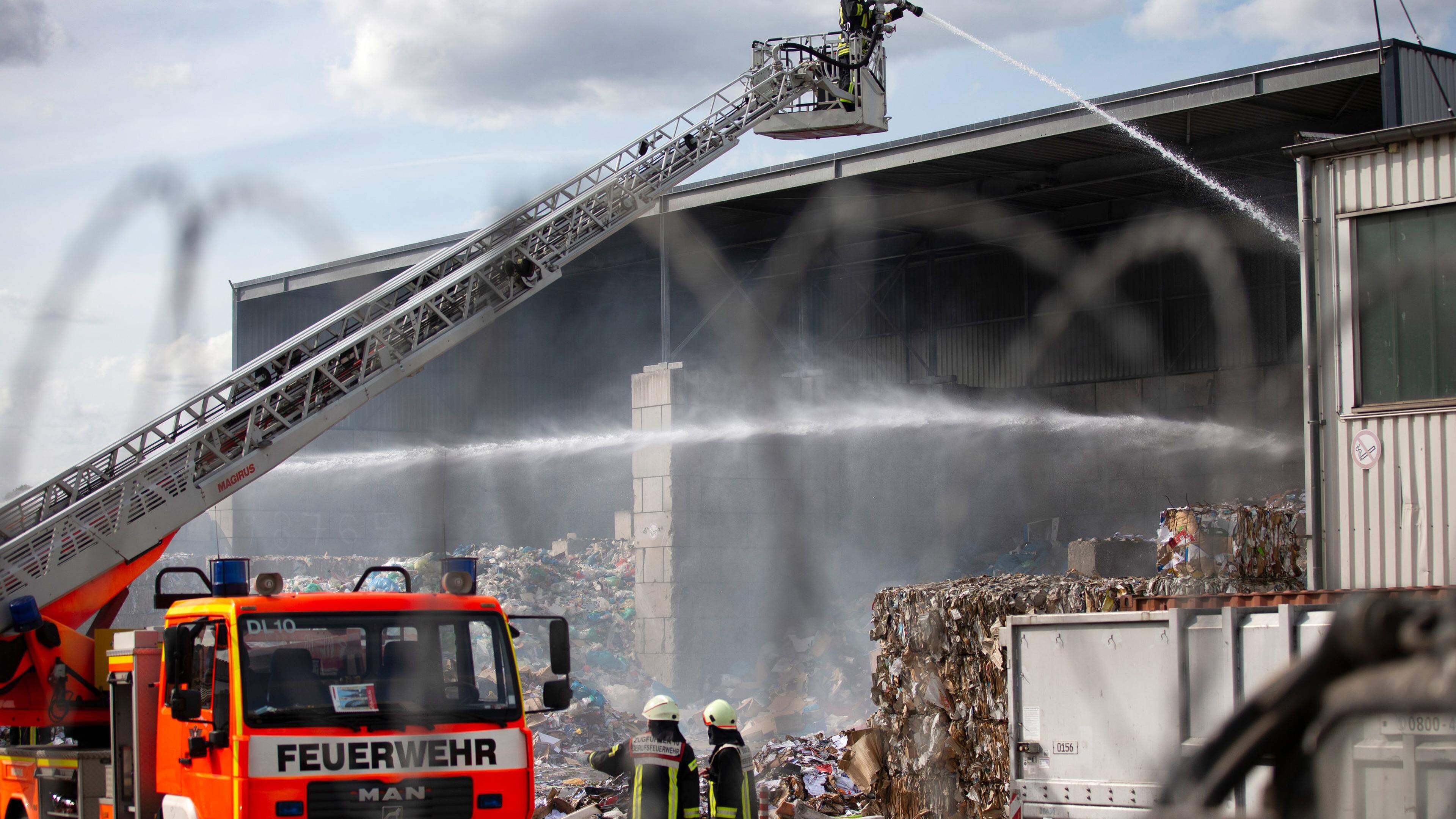 Feuer Auf Recyclinghof Aachener Zeitung