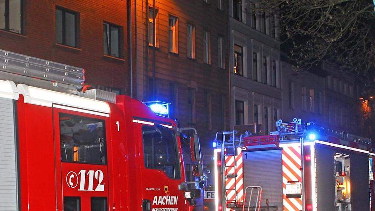 Feuer Am Piefenh Uschenweg Bewohner K Nnen Sich Retten Aachener Zeitung