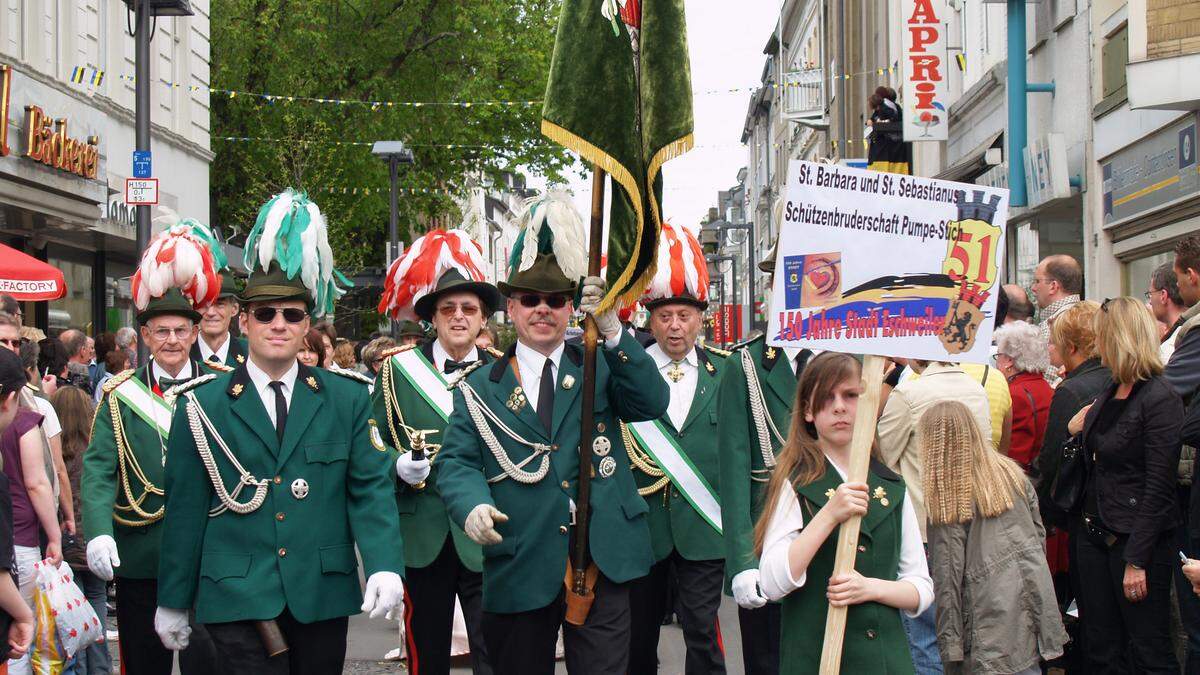 Sch Tzen Von Pumpe Feiern Geburtstag Aachener Zeitung