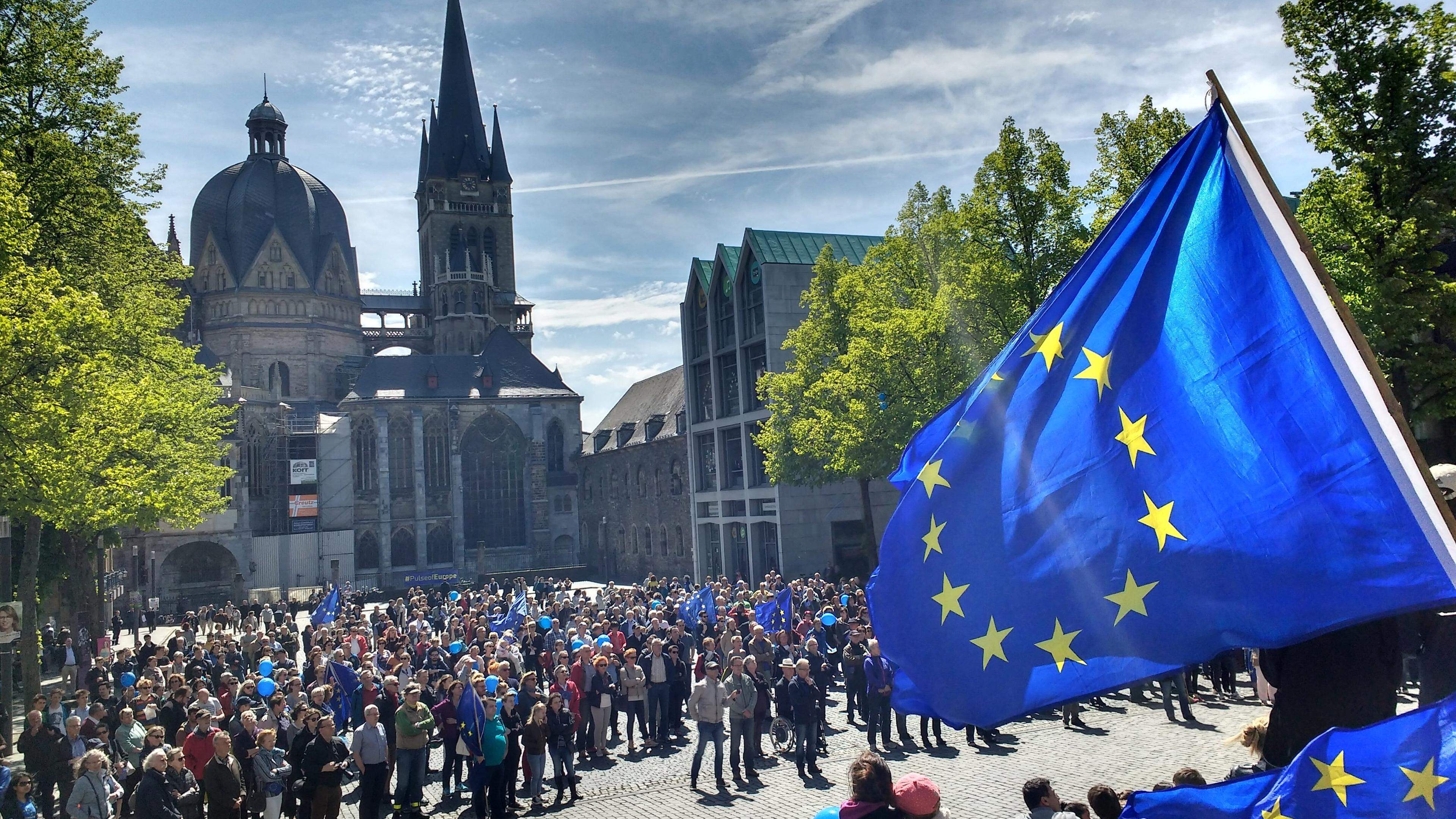 Pulse of Europe startet nächste Kundgebung Aachener Zeitung