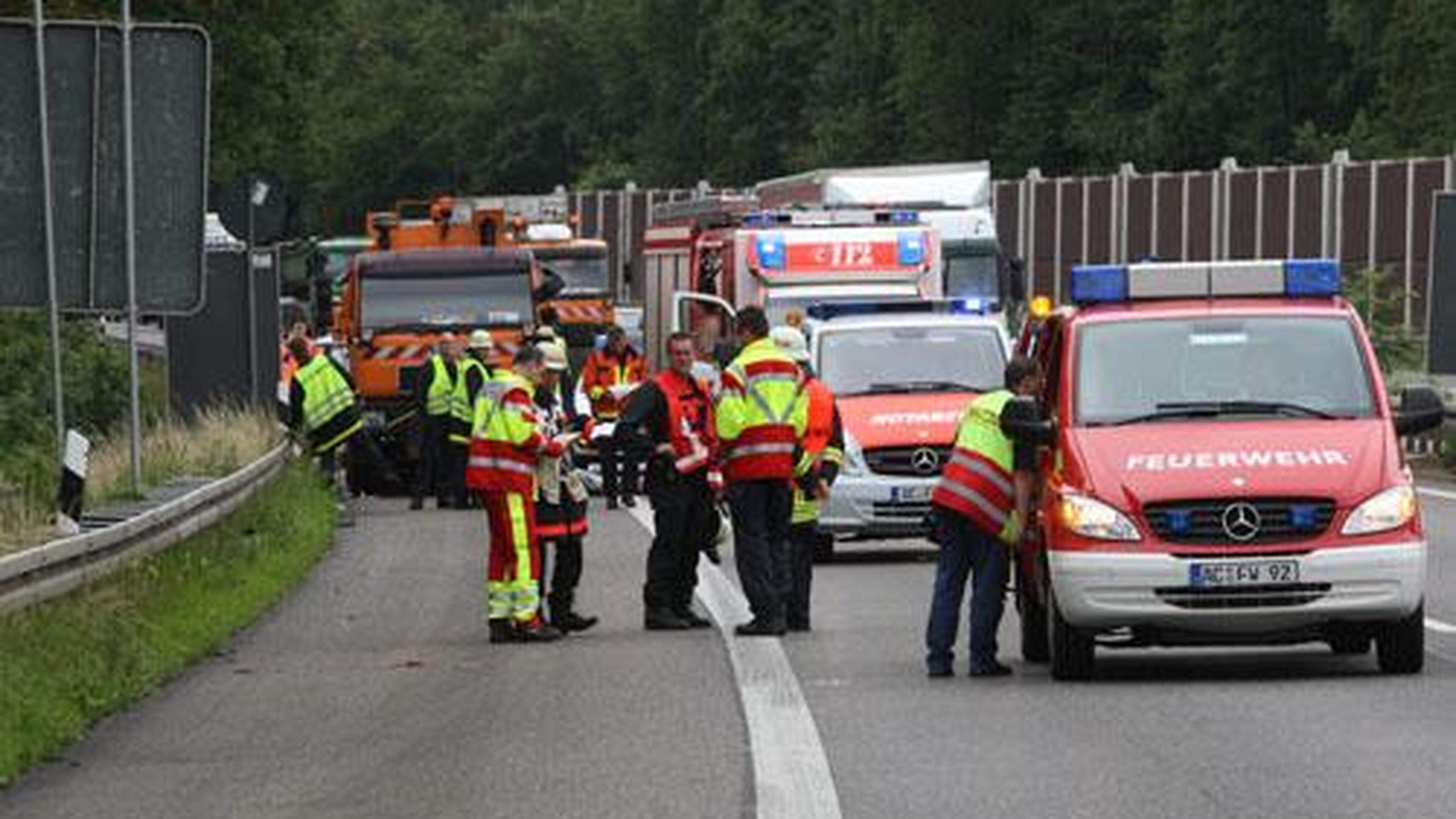 T Dlicher Unfall Auf Der A Aachener Zeitung