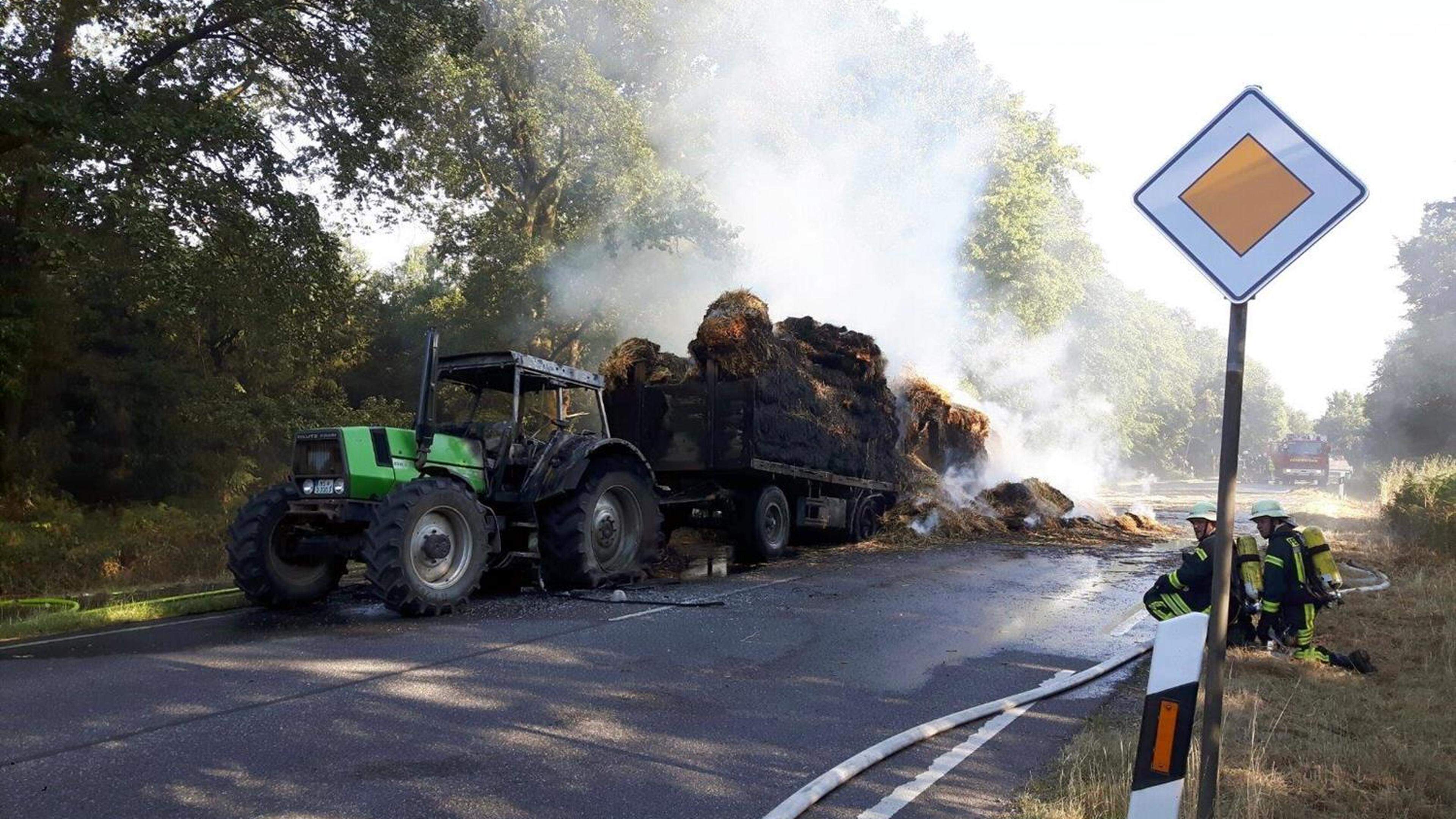 Hückelhovener Feuerwehr fast bis Mitternacht im Einsatz Aachener Zeitung