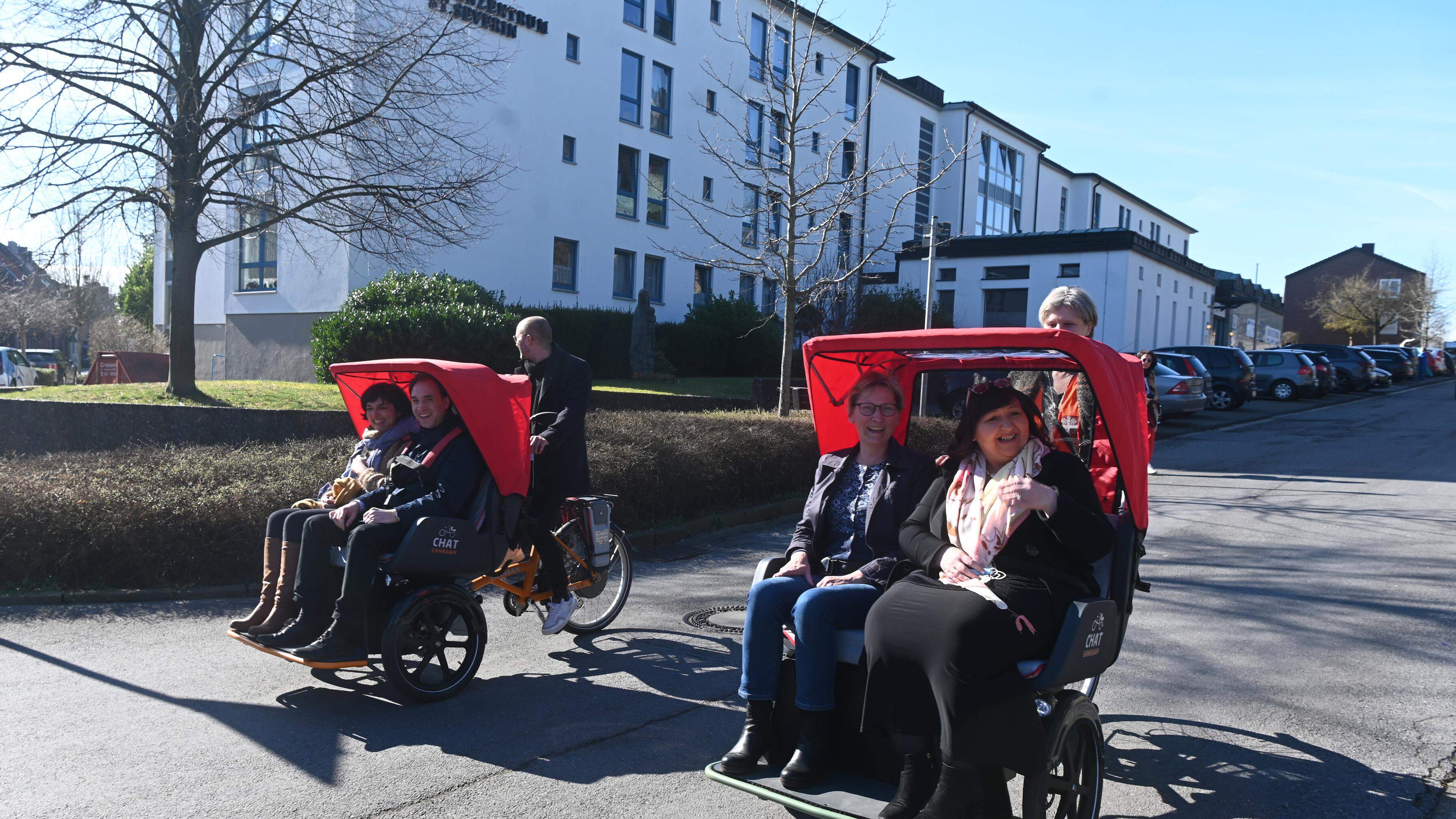 Neue Fahrrad Rikscha In Eilendorf Aachener Zeitung