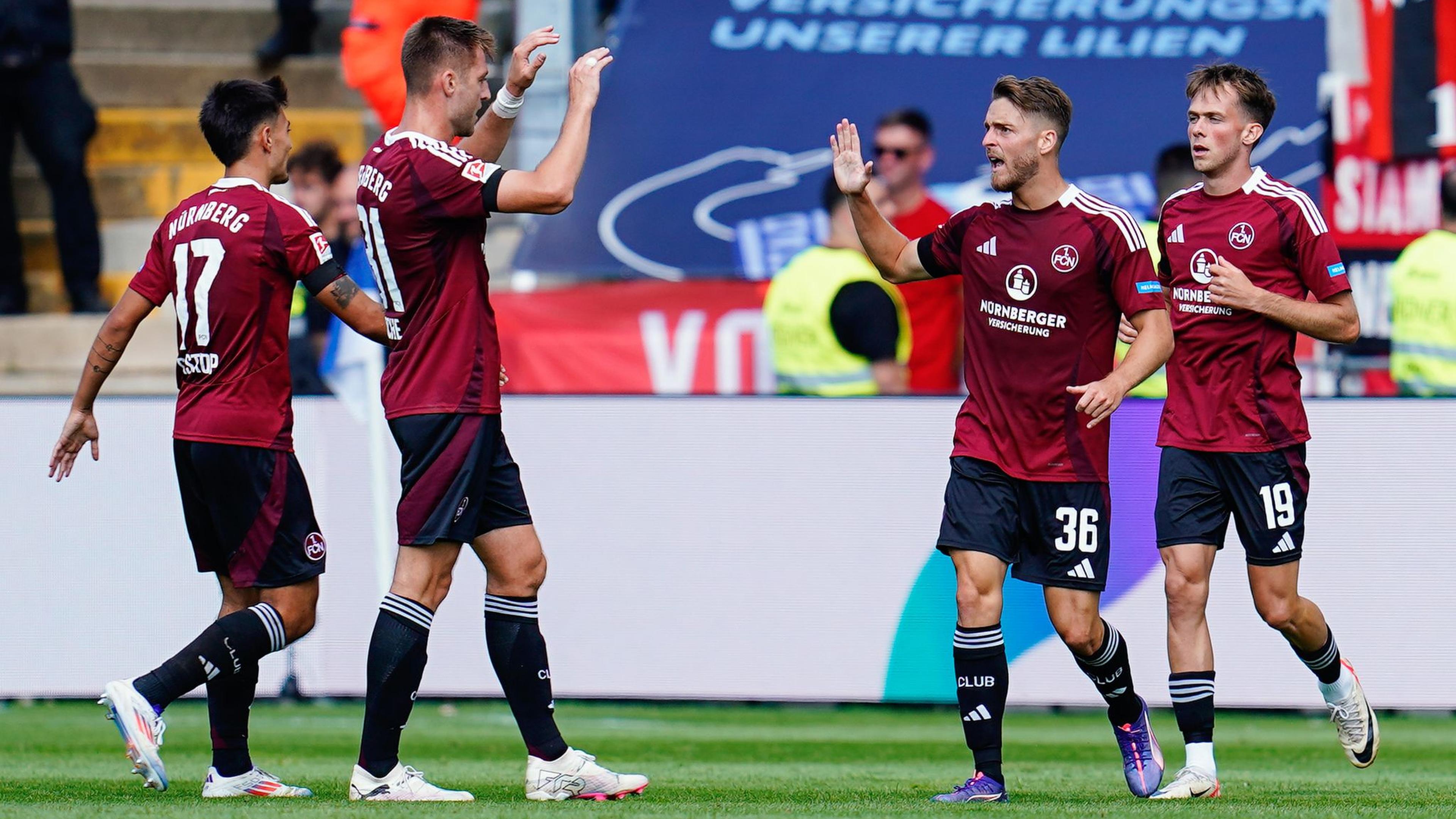 1:1 in Darmstadt: Joker Sevcik trifft für Nürnberg