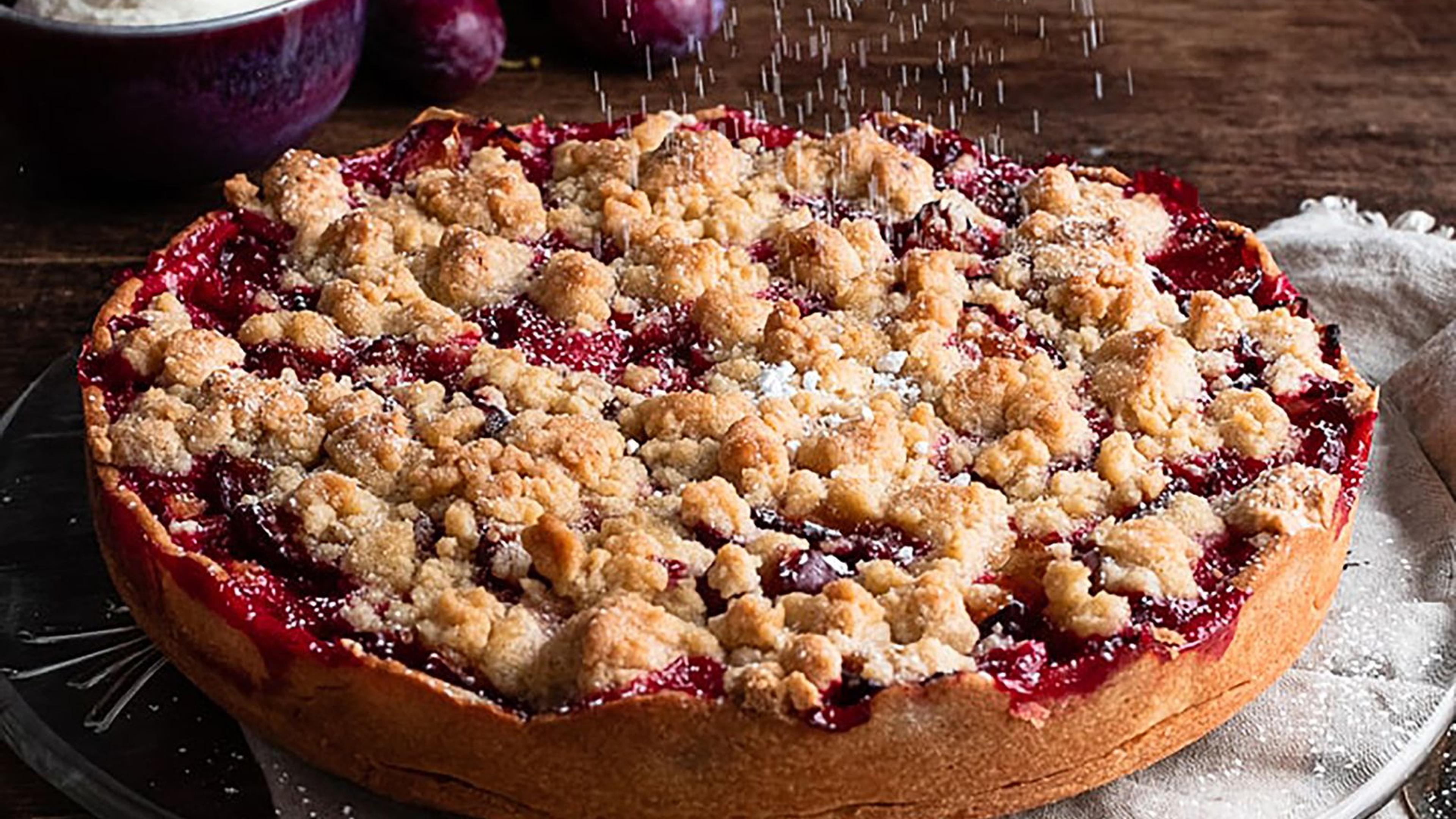 F&uuml;r Back-Fans: Zwetschgenkuchen mit Streuseln