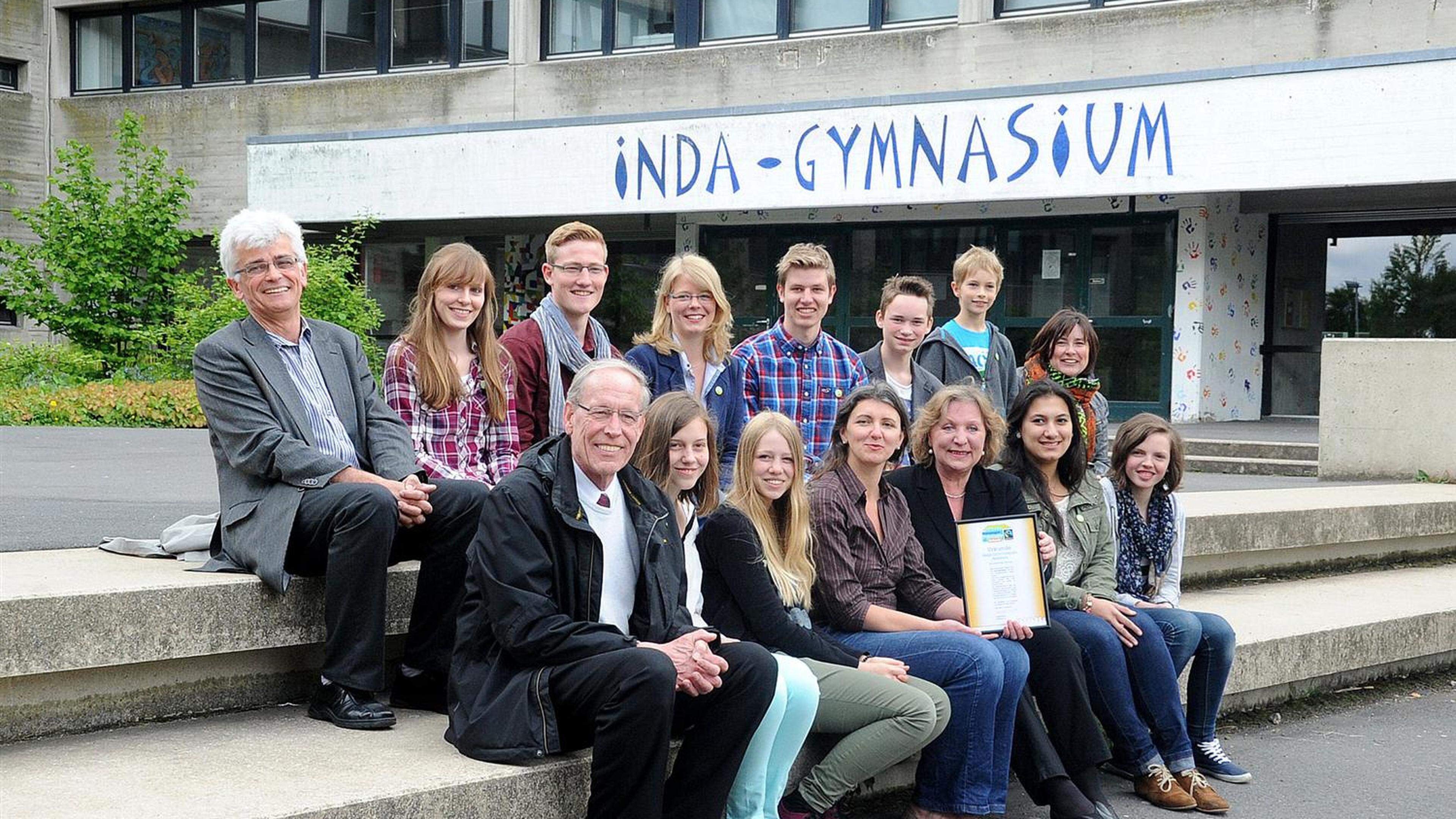 IndaGymnasium ist Aachens erste FairtradeSchule Aachener Zeitung