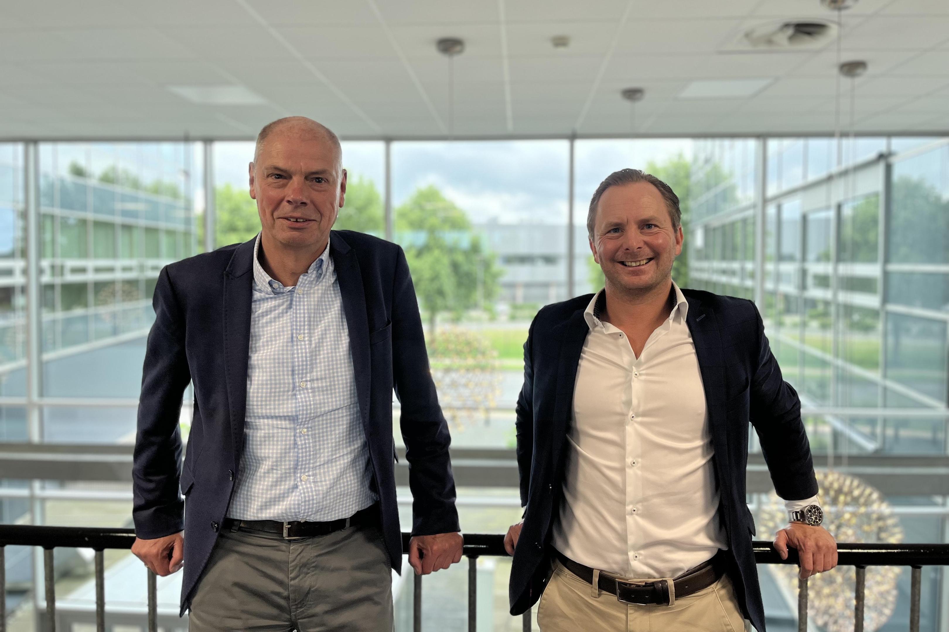 Sind zufrieden mit der Entwicklung der vergangenen Jahre: Avantis-Vorstand Manfred Sicking (links) und -Geschäftsführer Felix Delahaye.