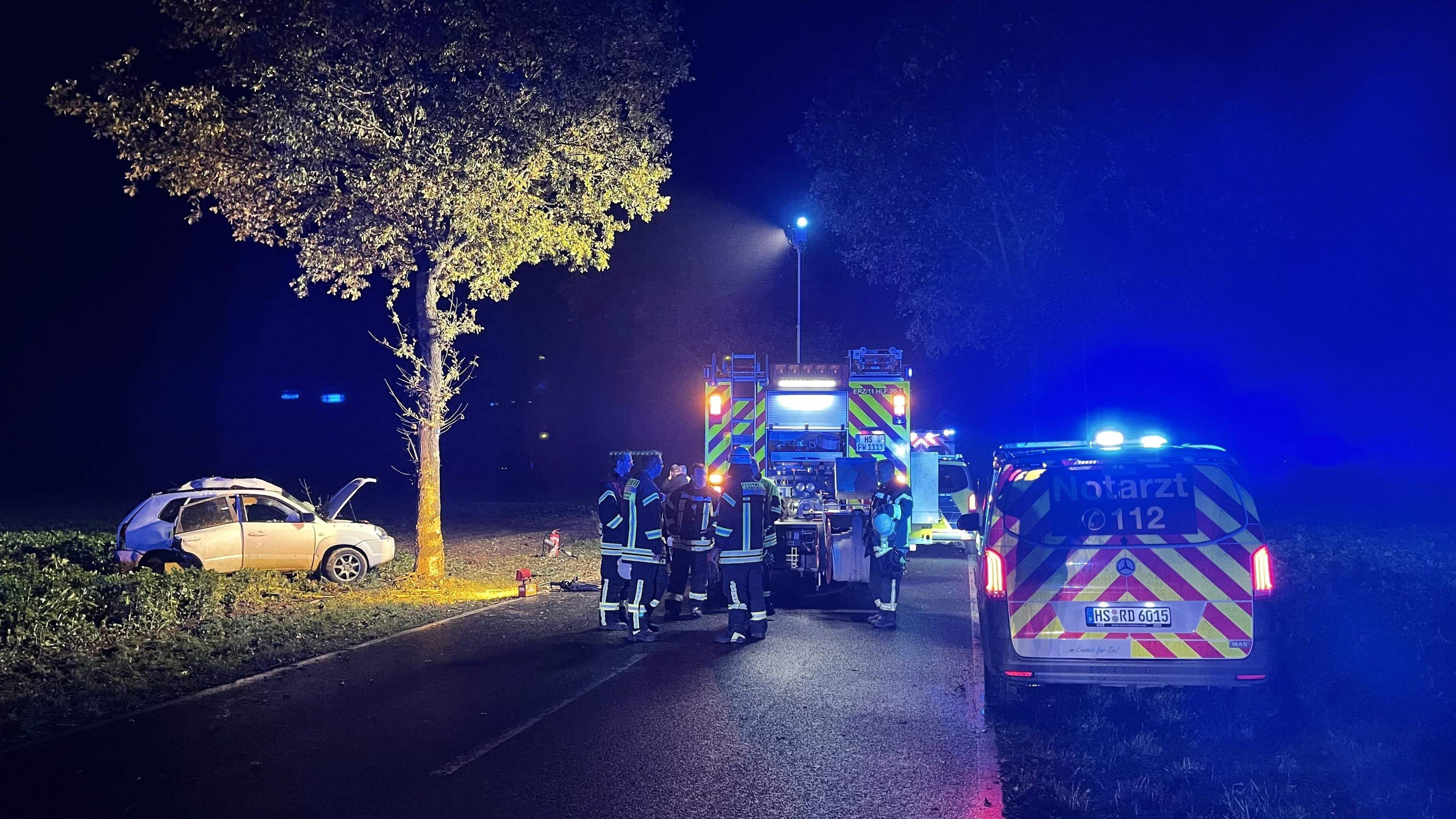 Junger Autofahrer Stirbt Bei Schwerem Unfall Im Kreis Heinsberg Aachener Zeitung