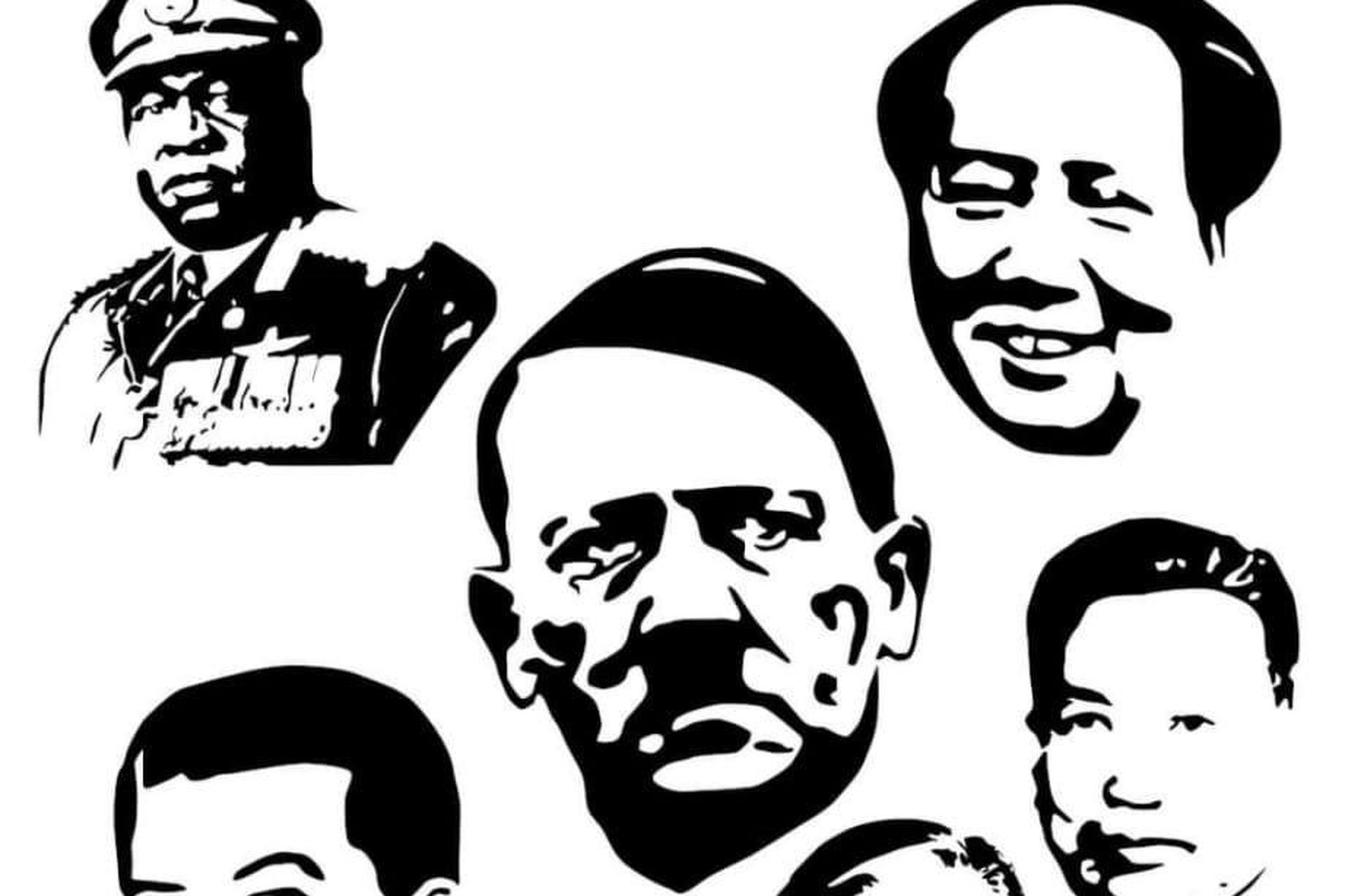 Hitler, Stalin, Mao: Ein Screenshot der Facebook-Seite von Fritz C. zeigt exakt dieselben Bilder historischer Massenmörder wie sein beschlagnahmtes Hemd.