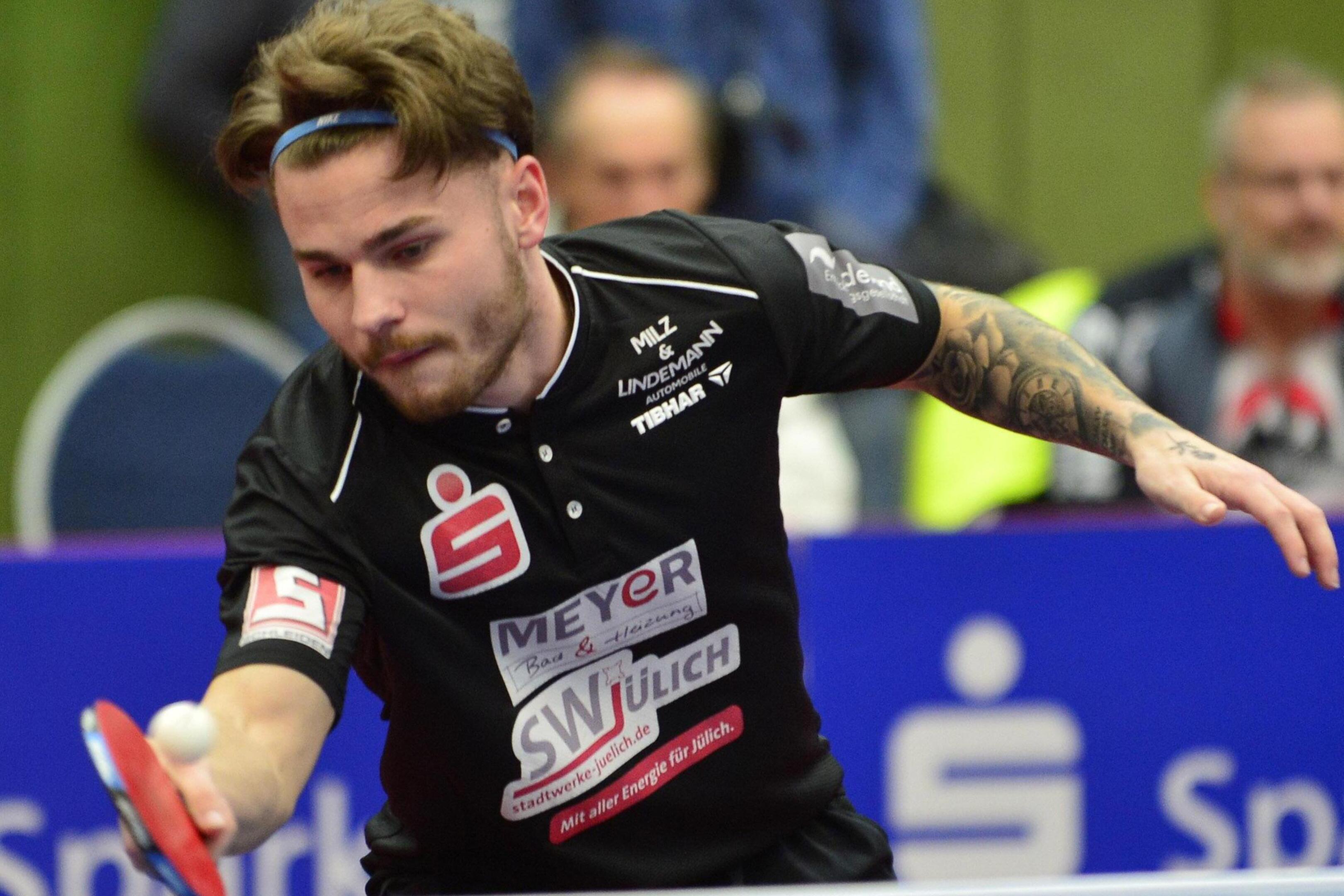 Kas van Oost wird am Sonntag wieder im unteren Paarkreuz der Jülicher zum Einsatz kommen.