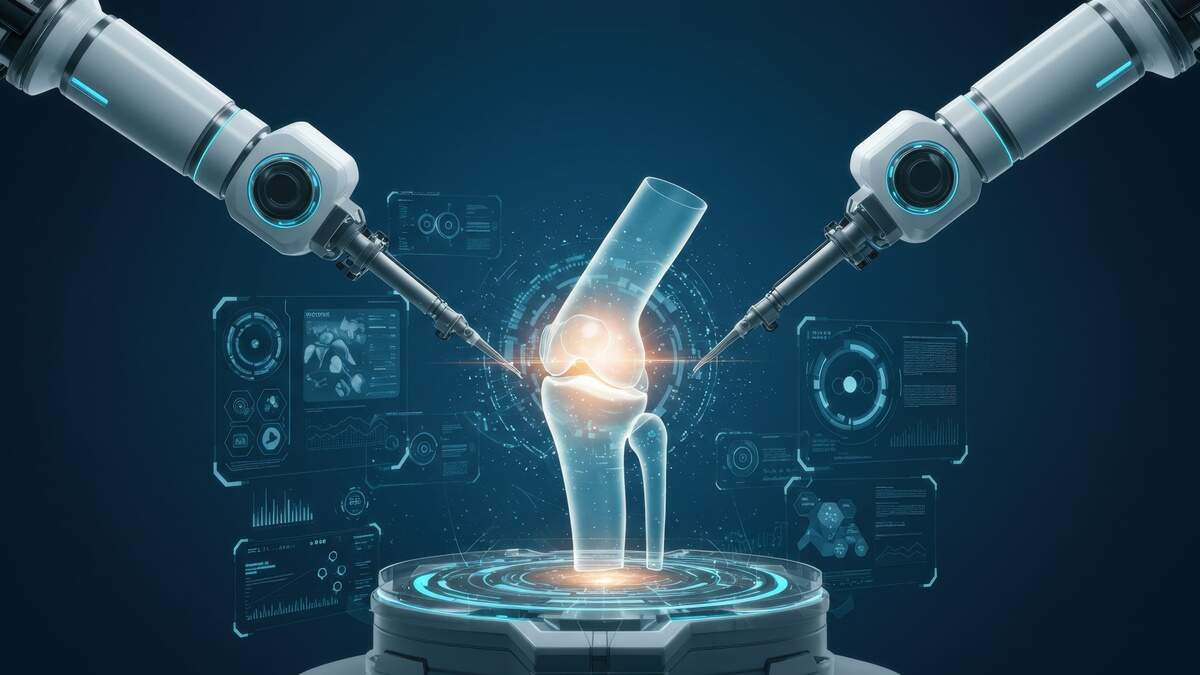 New knee? Why the largest hospitals in the region are relying on robotics.