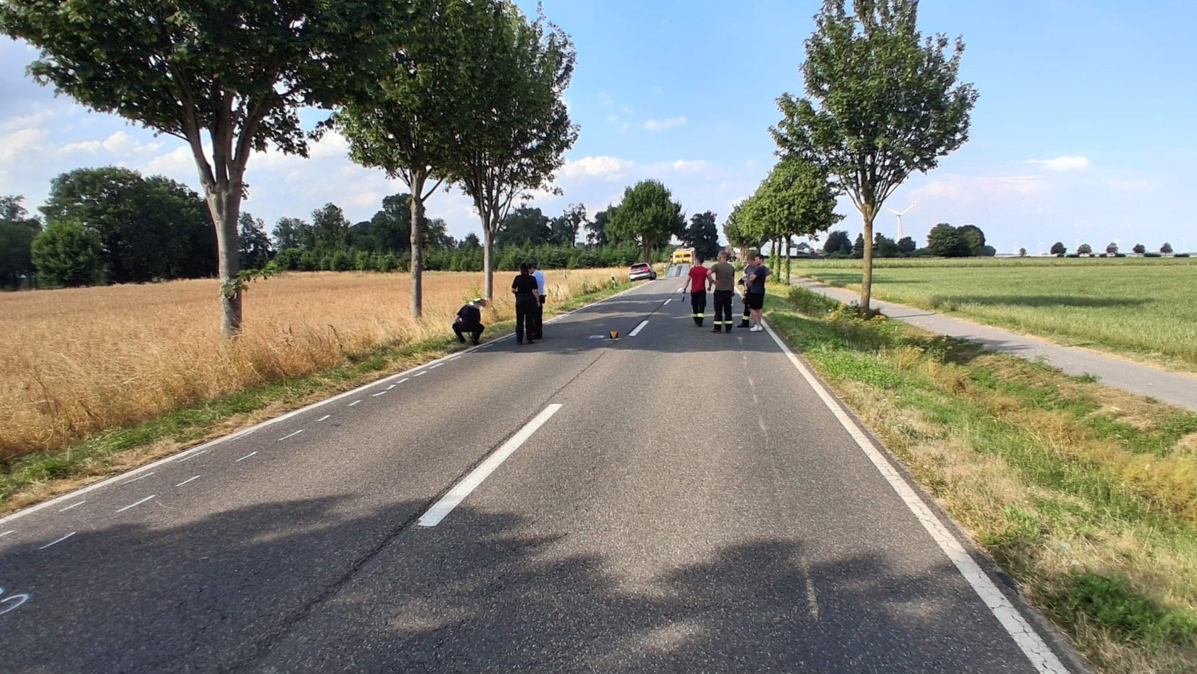 Motorradfahrer auf B 57 bei Gereonsweiler schwer verletzt nach Unfall