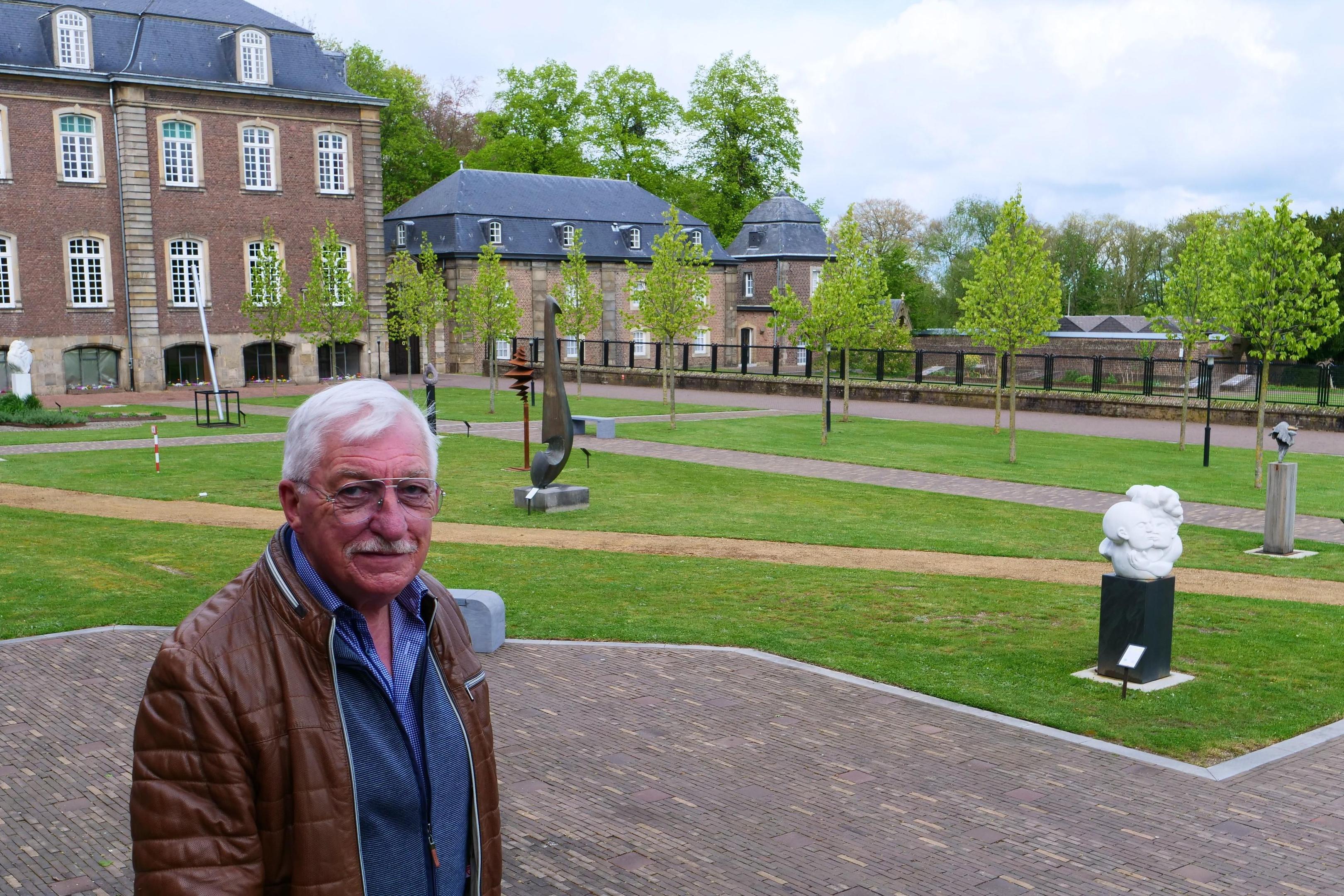 Bert Schiffelers, Vorsitzender der Stichting Beeldentuin Rolduc, hofft auf viele Besucher.