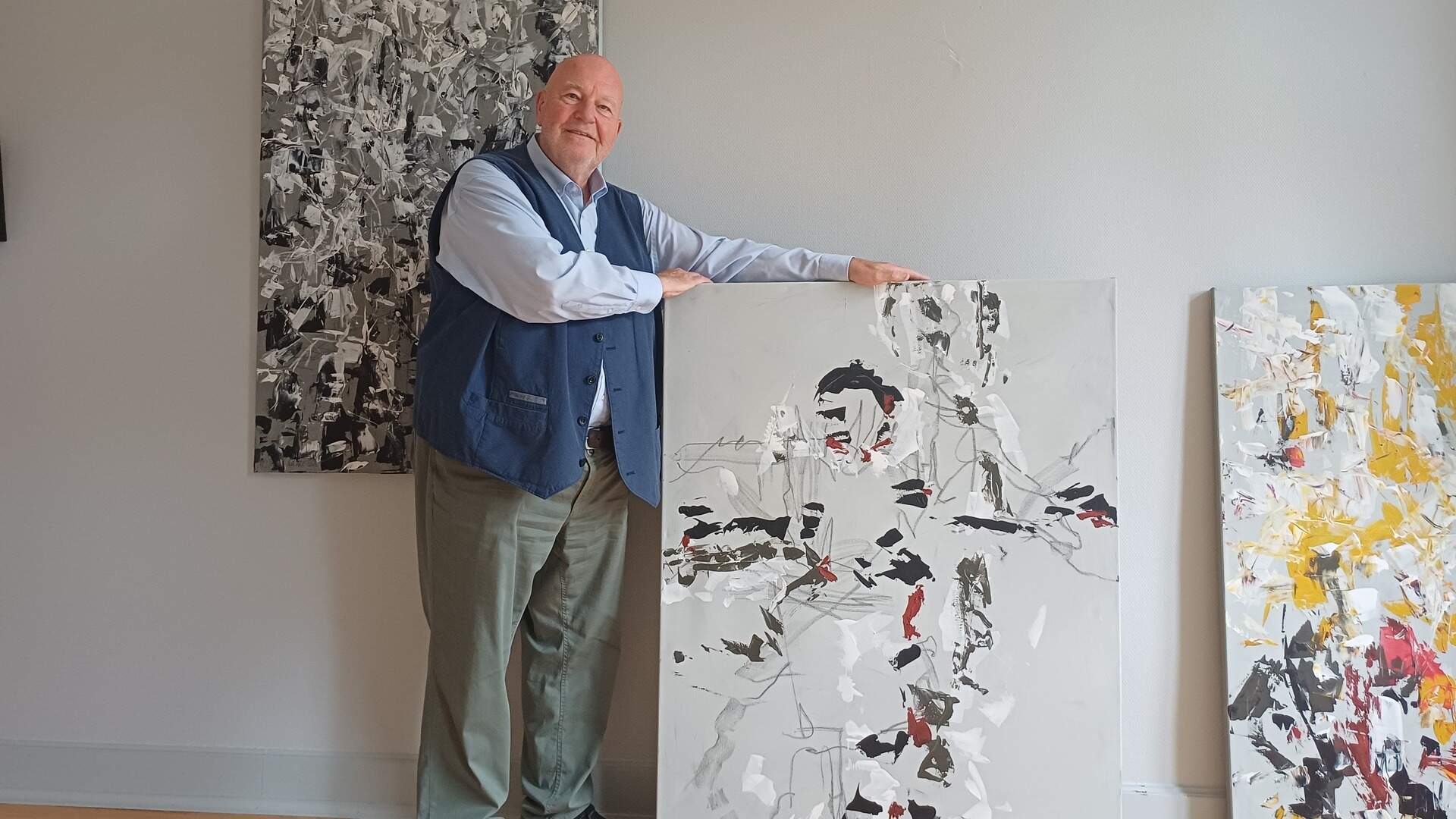 Haus Spiess: Heinrich Micus malt Bilder, die Emotionen Raum geben ...