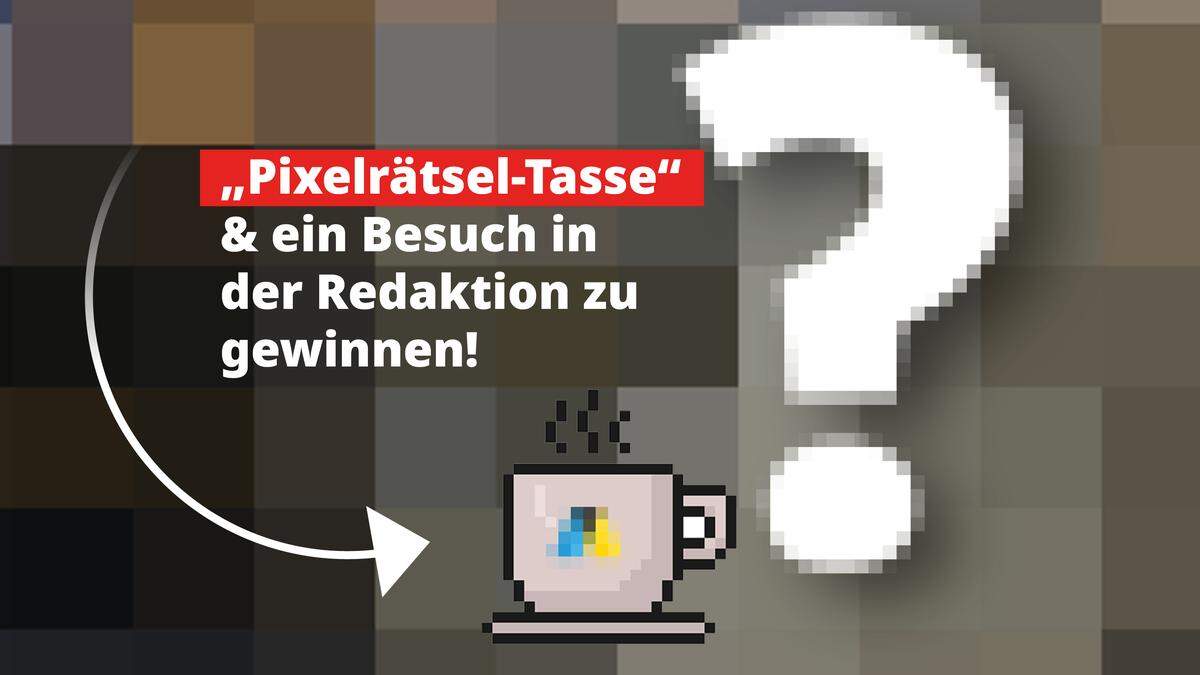 Hält ein Öcher Original im Arm: Wer erkennt das Pixelmotiv?