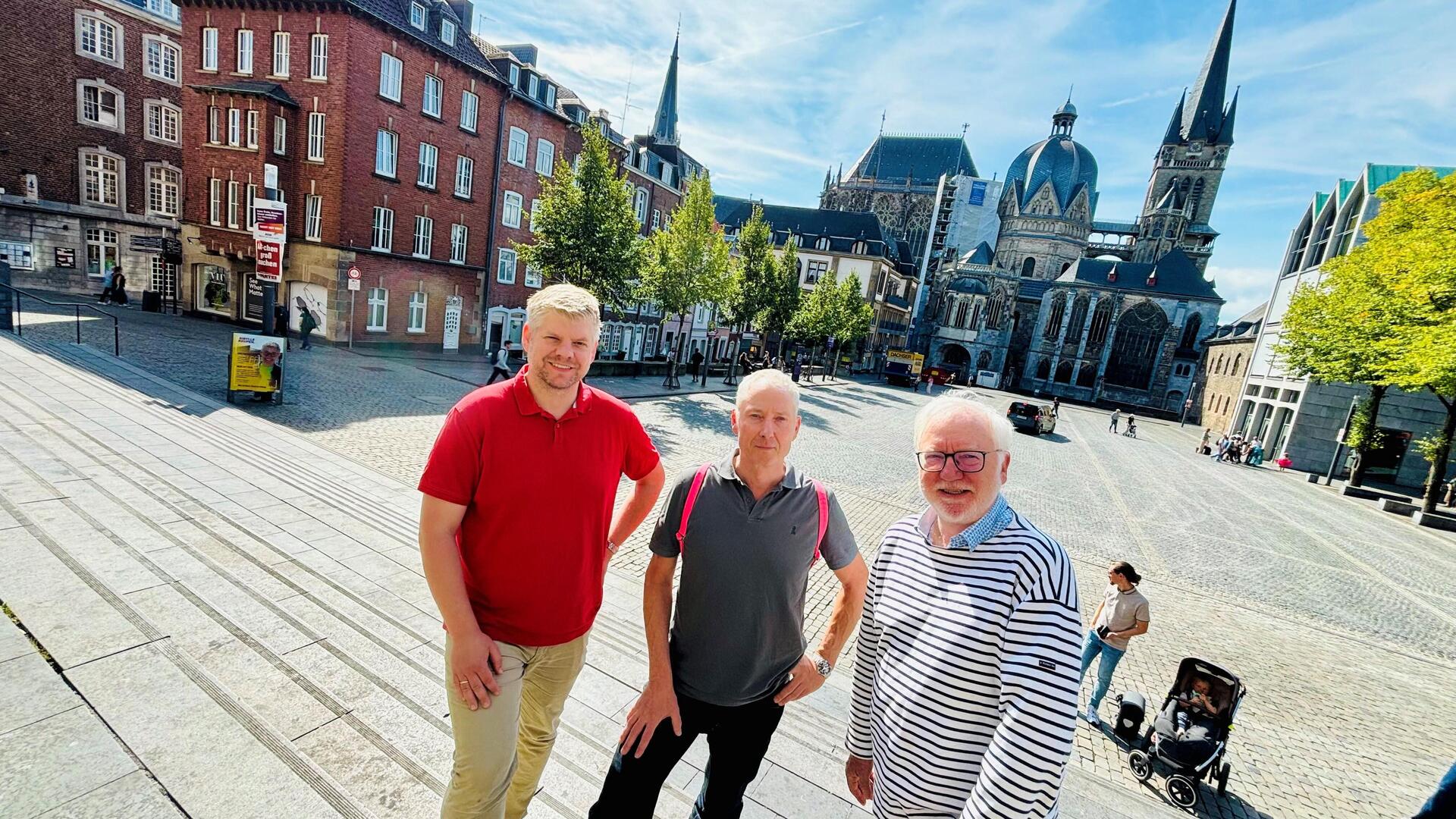 Der Katschhof in Aachen soll mehr Außengastronomie bekommen | Aachener ...