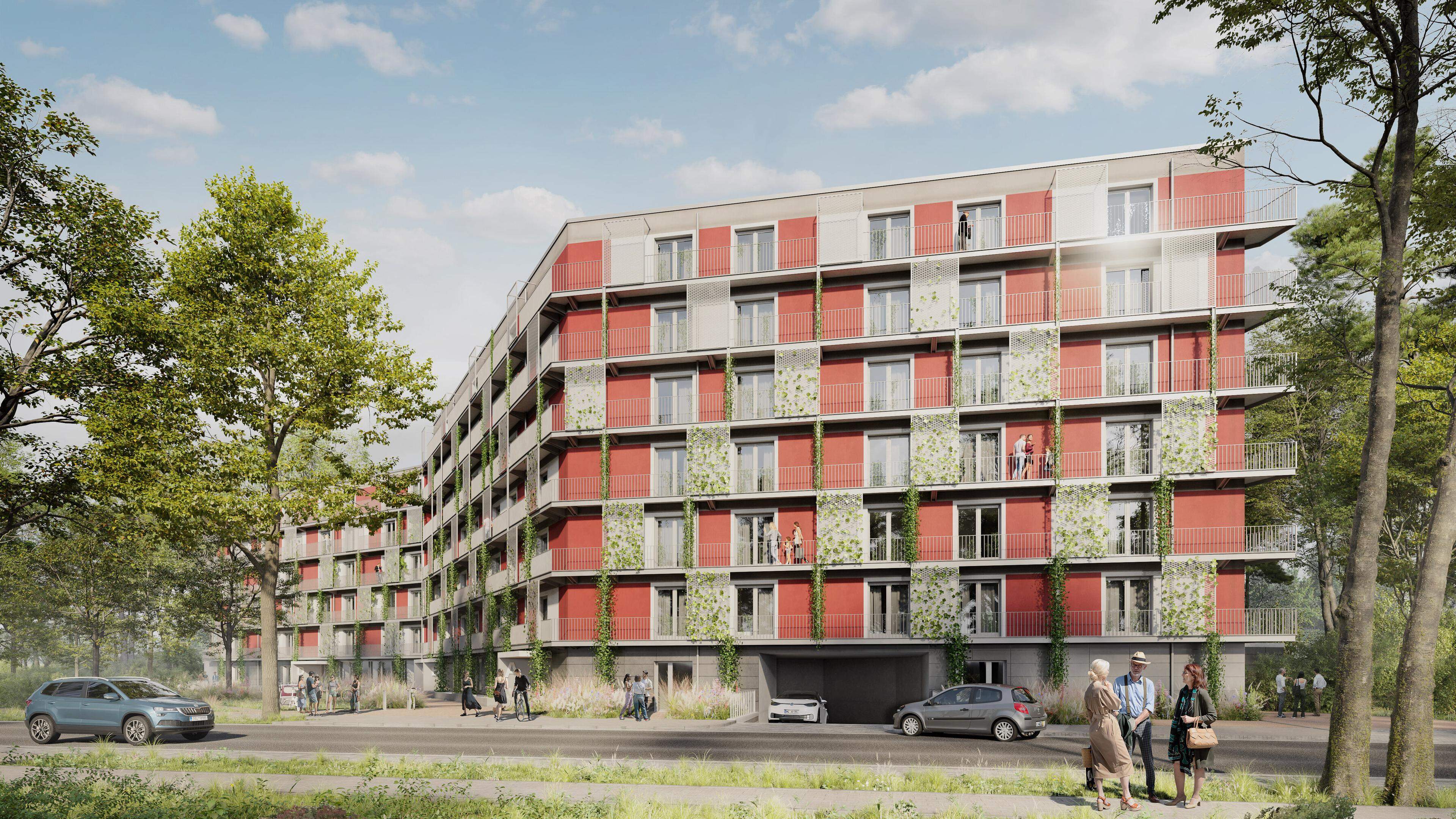 Schmuckstück statt Schandfleck an der KarlMarxAllee Aachener Zeitung