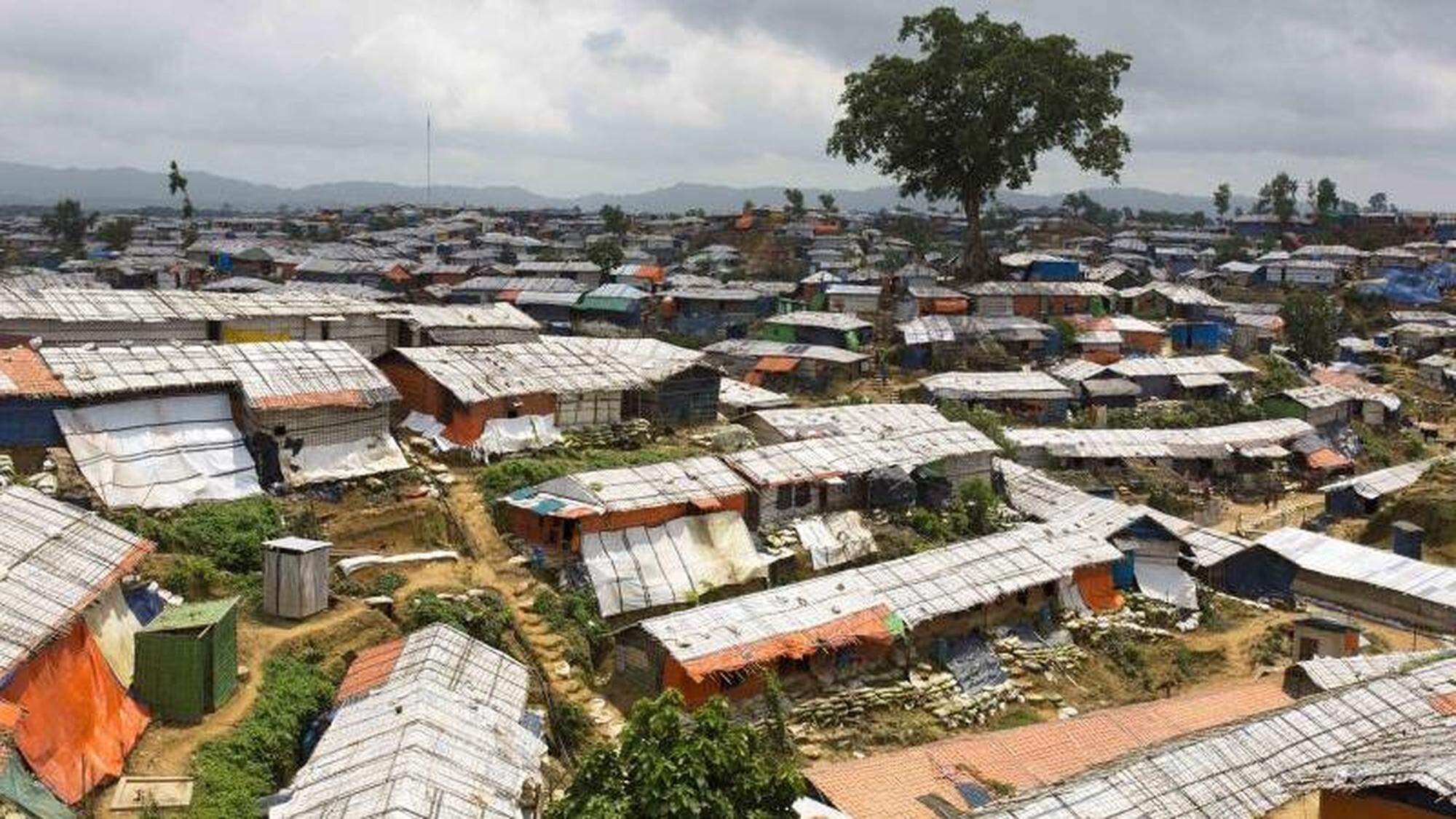 Flüchtlingslager der Rohingya in Bangladesch.