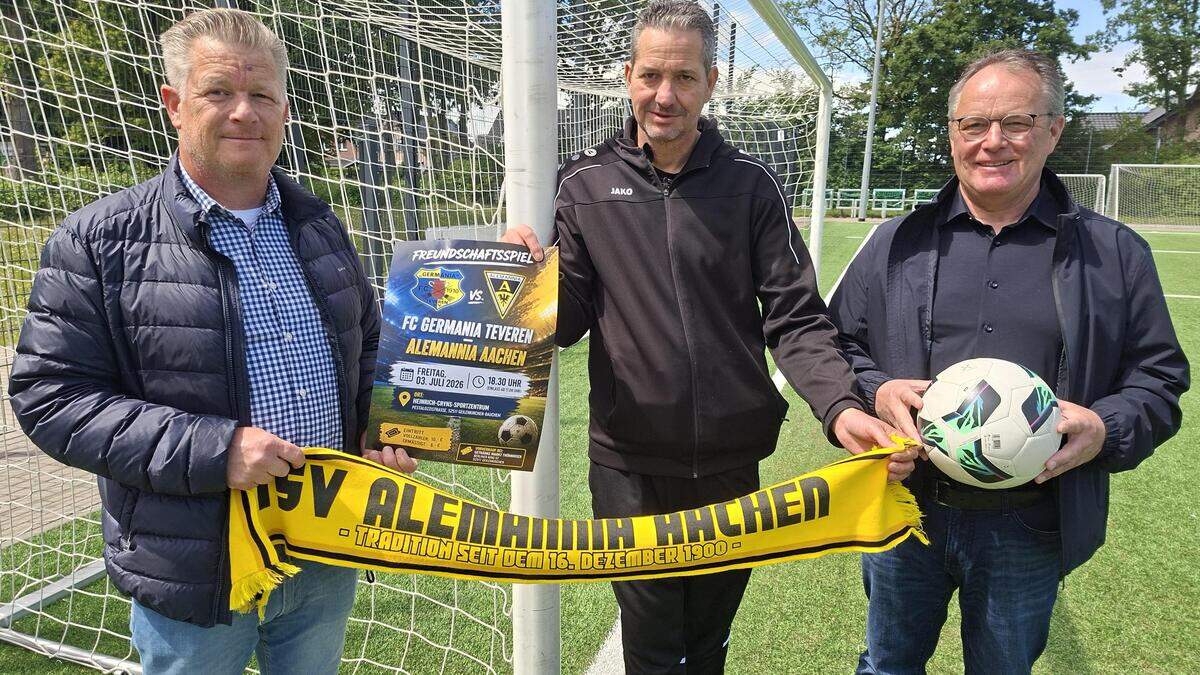 Vorfreude auf das Spiel gegen die Alemannia ist bei Germanen groß