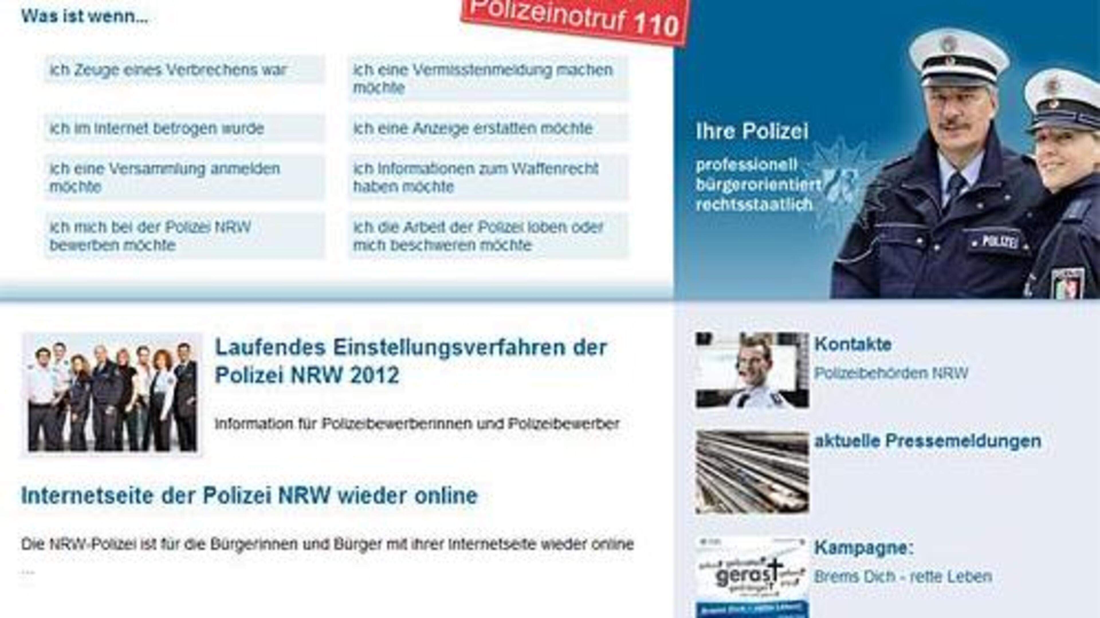 Online Anzeige Polizei Dusseldorf