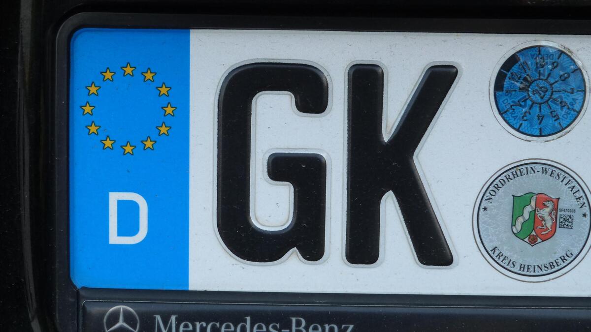 Kfz Kennzeichen Erk