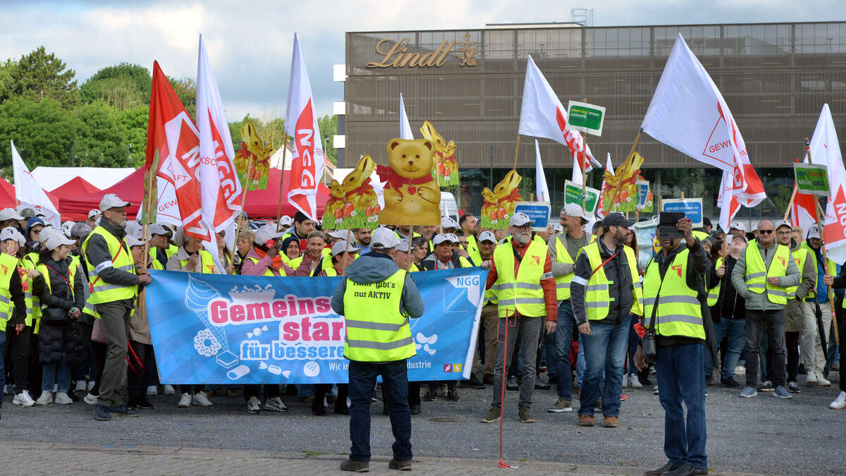 Süßwaren-Streik in Aachen: 400 Beschäftigte fordern deutlich mehr Lohn