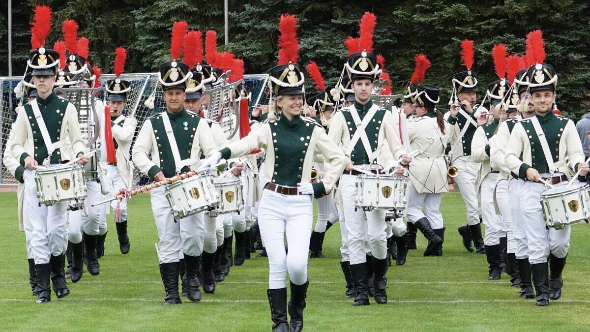Spontaner Besuch: 185 WMC-Musiker übernachten in Herzogenrather Turnhalle