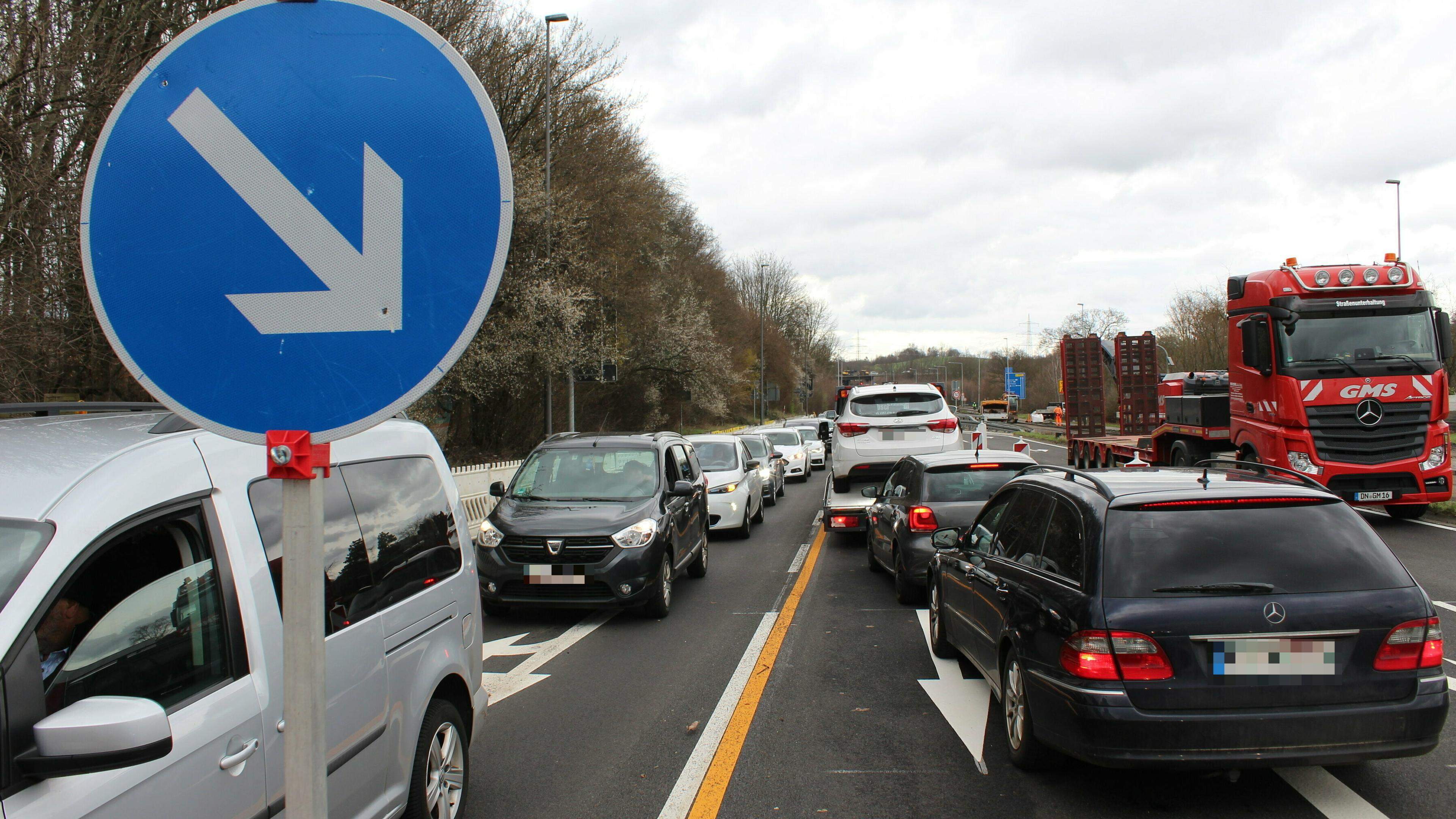 A4Anschlussstelle in Richtung Niederlande ab Montag voll gesperrt