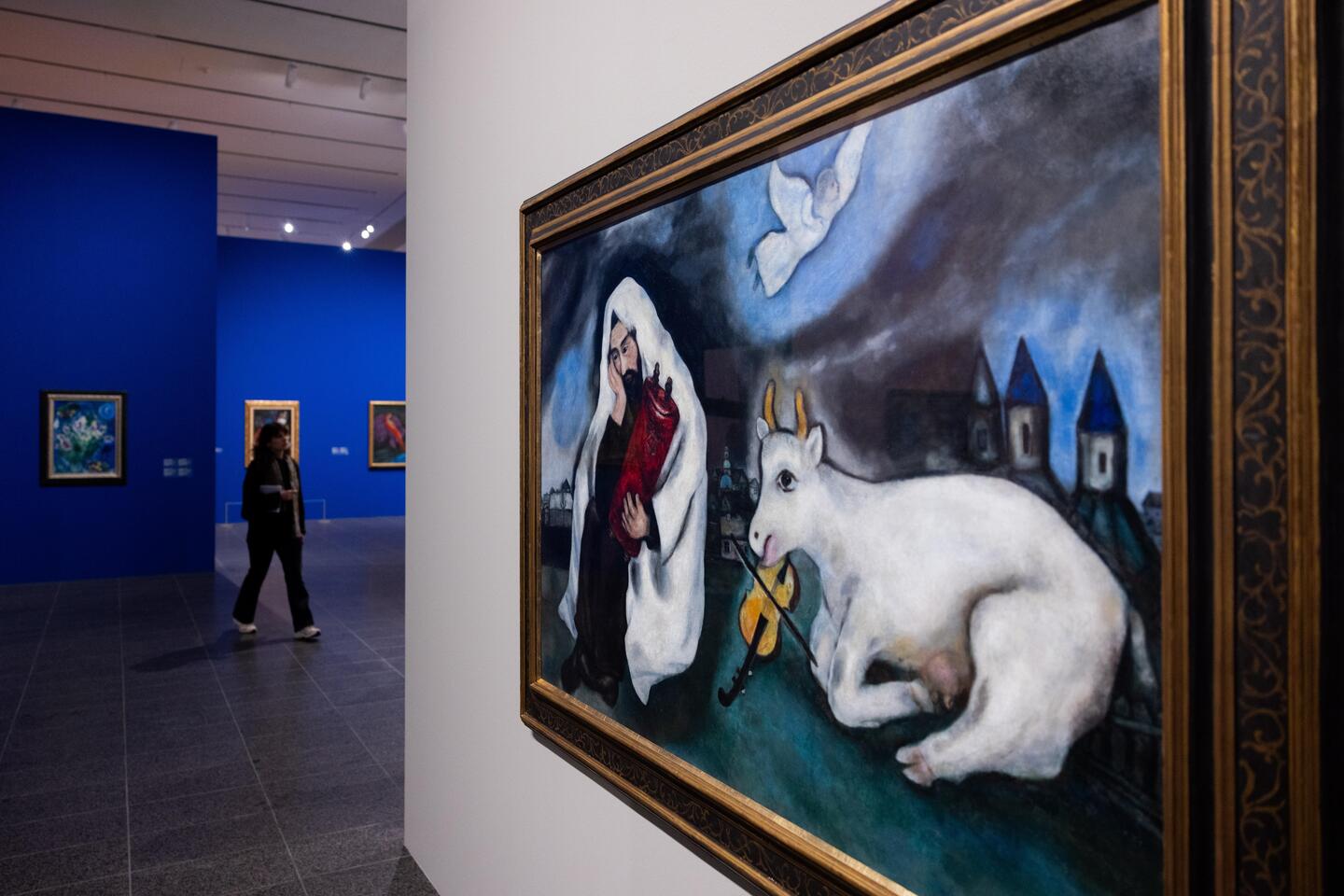 Ausstellung „Chagall“ in der Kunstsammlung NRW in Düsseldorf (K20 ...