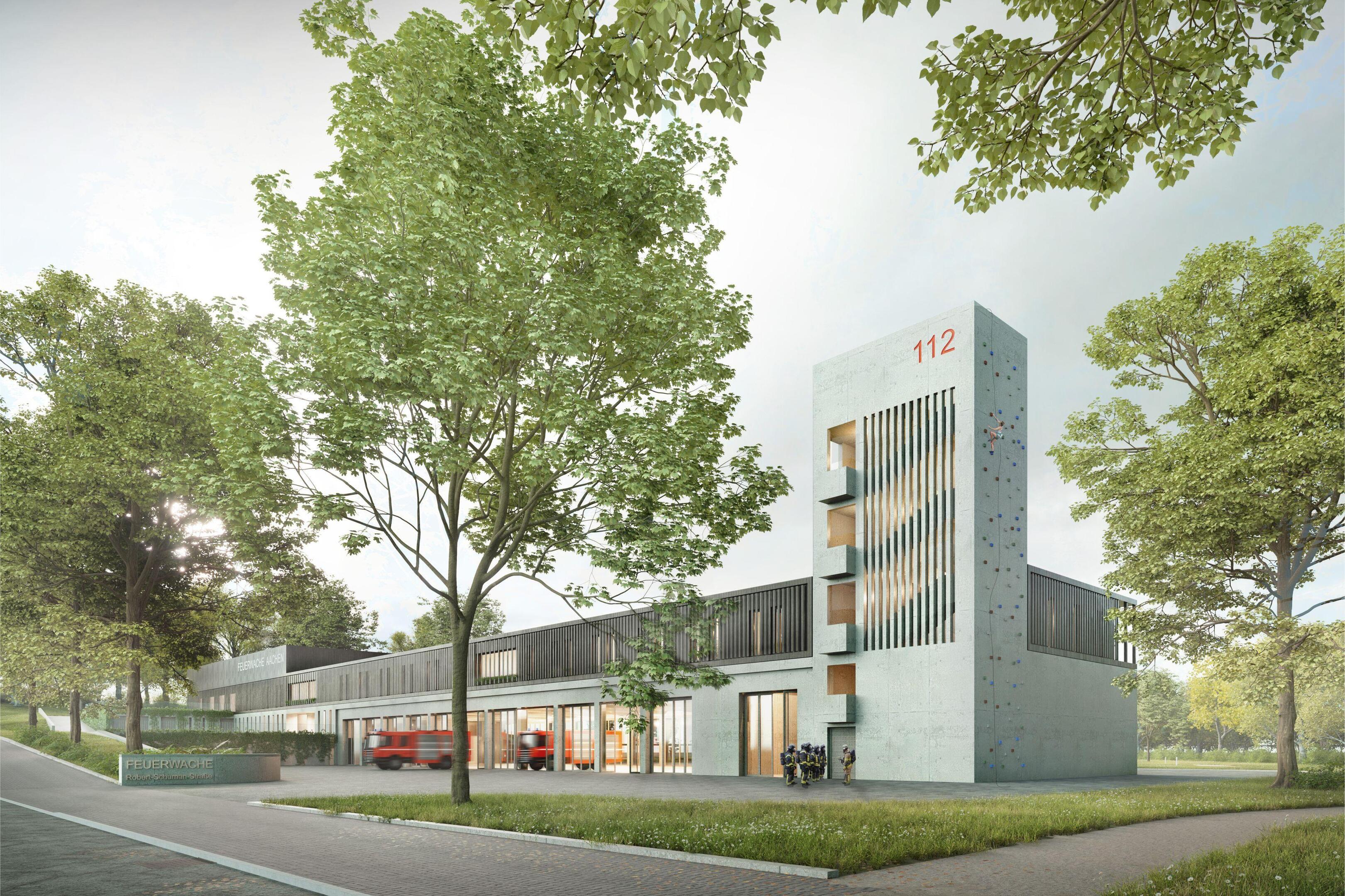 Der Siegerentwurf: das Kölner Büro Kaspar Kraemer Architekten zusammen mit dem ebenfalls in Köln ansässigen Stadtplanern Dewey Müller Architekten und dem Essener Büro für Landschaftsarchitektur Schröder konnte den Planungswettbewerb für sich entscheiden.