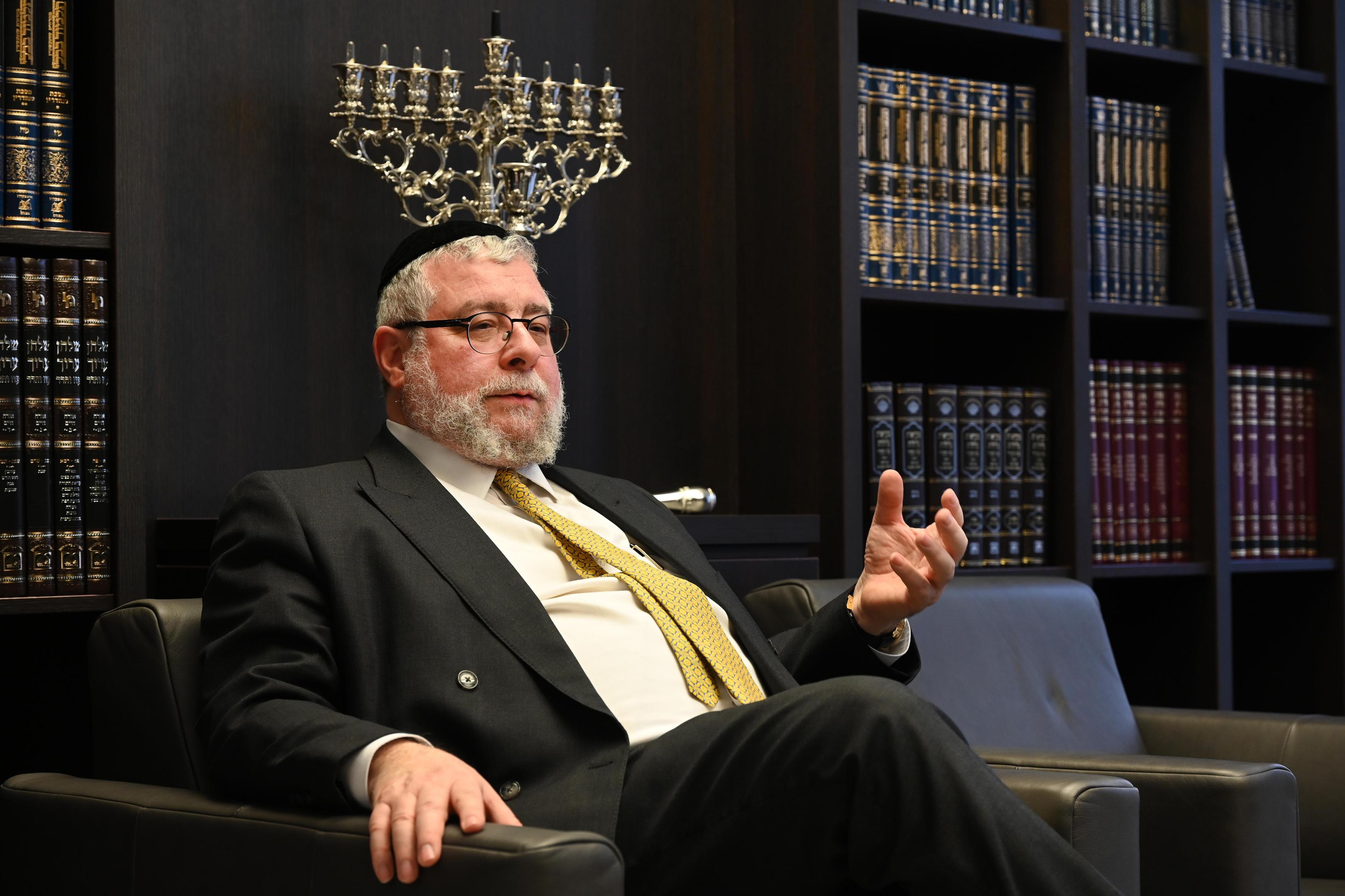 Wird in diesem Jahr mit dem Karlspreis ausgezeichnet: Oberrabiner Pinchas Goldschmidt, Präsident der Europäischen Rabbinerkonferenz.