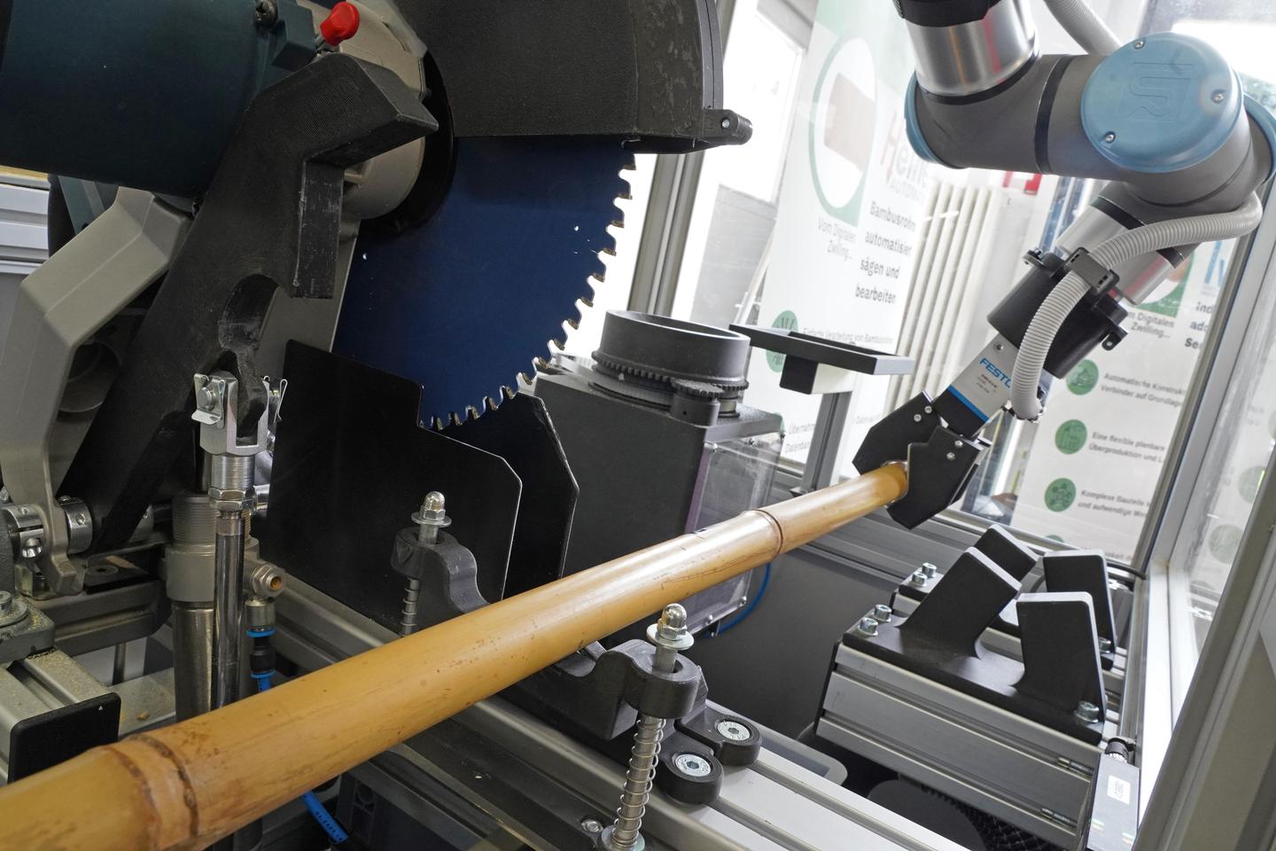 Bambus als Werkstoff in der Industrie Projekt in Monschau Aachener