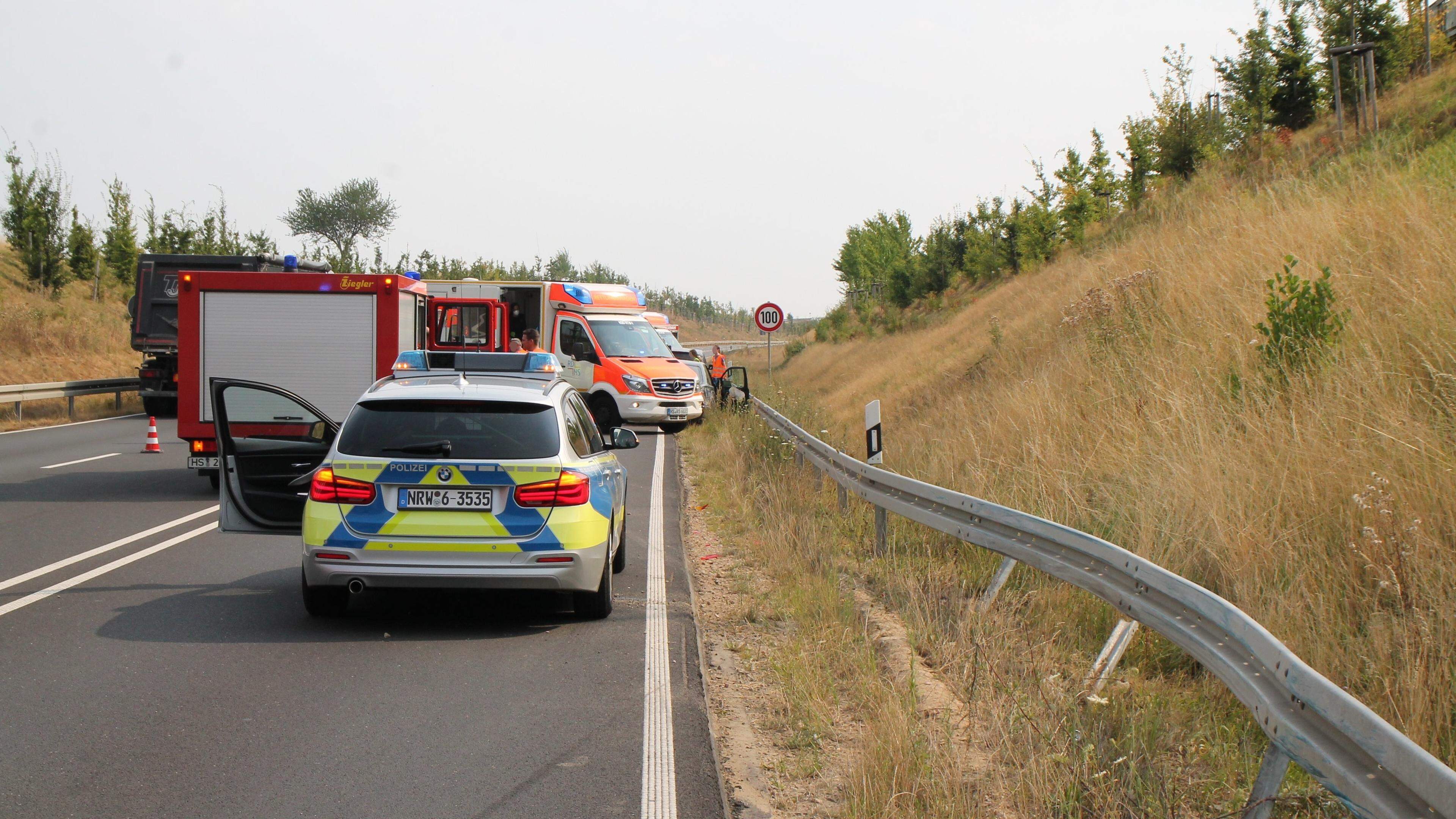 Vier Verletzte Bei Unfall Auf Der B56n | Aachener Zeitung