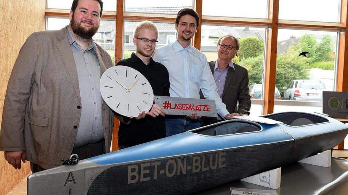 Wie man aus Beton filigrane Designermöbel herstellt | Aachener Zeitung