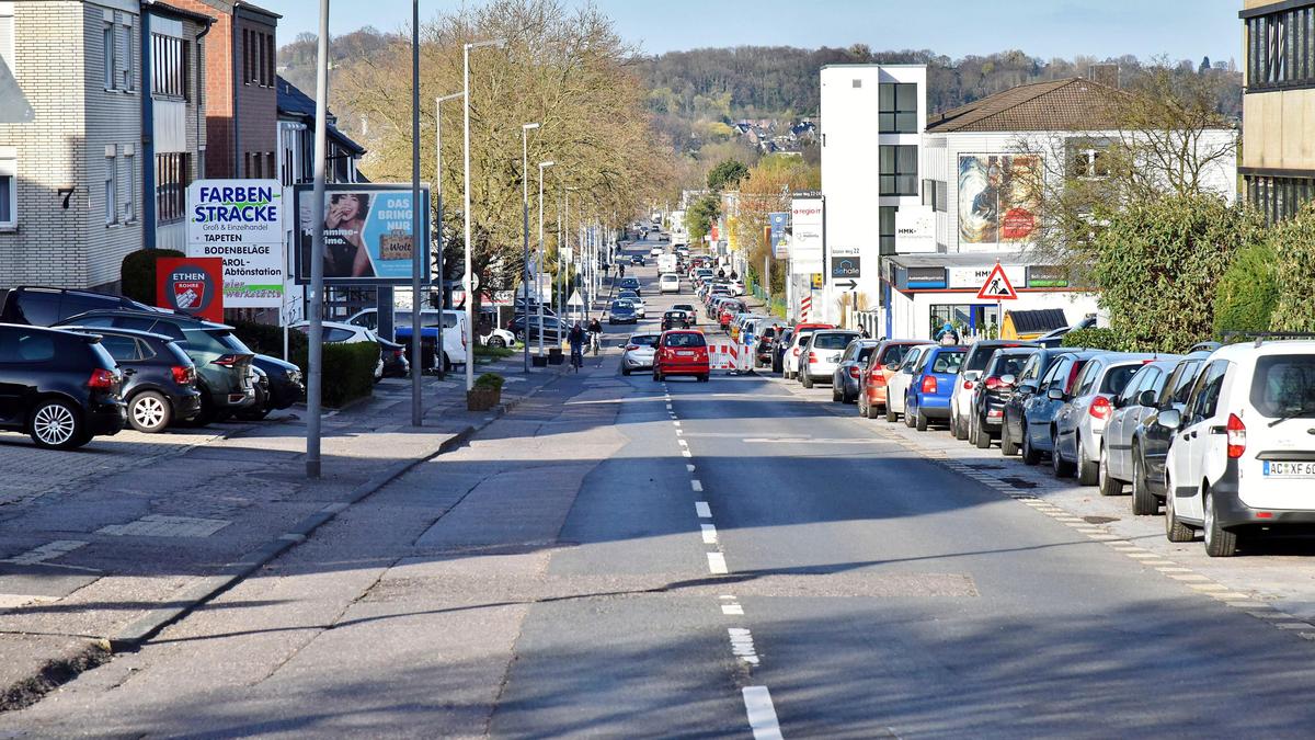 Grüner Weg in Aachen Radwege kommen, Parkplätze gehen Aachener Zeitung