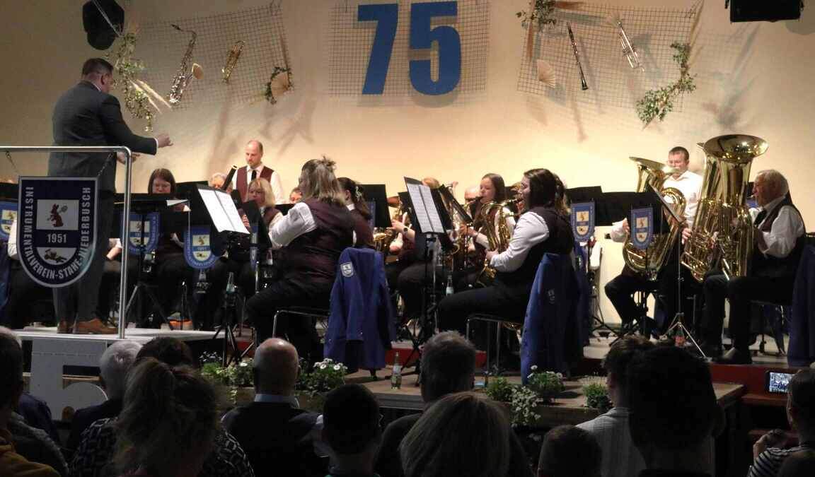 Instrumentalverein Stahe-Niederbusch feiert Jubiläumskonzert voller ...