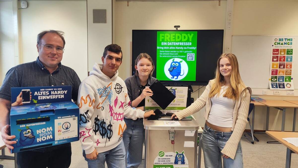 Sammelaktion für alte Handys in Herzogenrath – Schüler haben ...