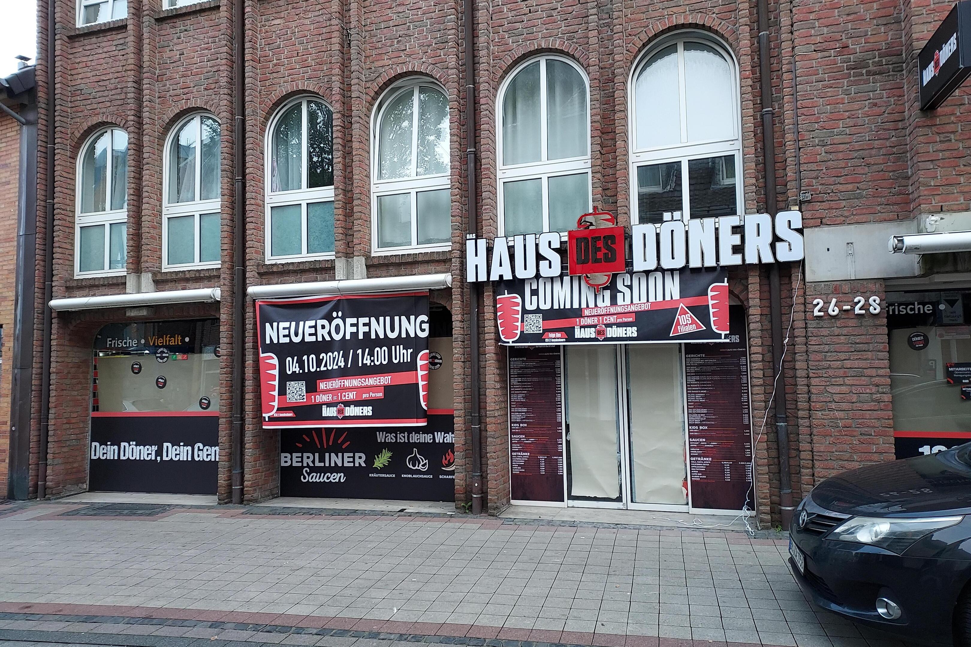 Die Filiale an der Apfelstraße soll diesen Freitag eröffnen.