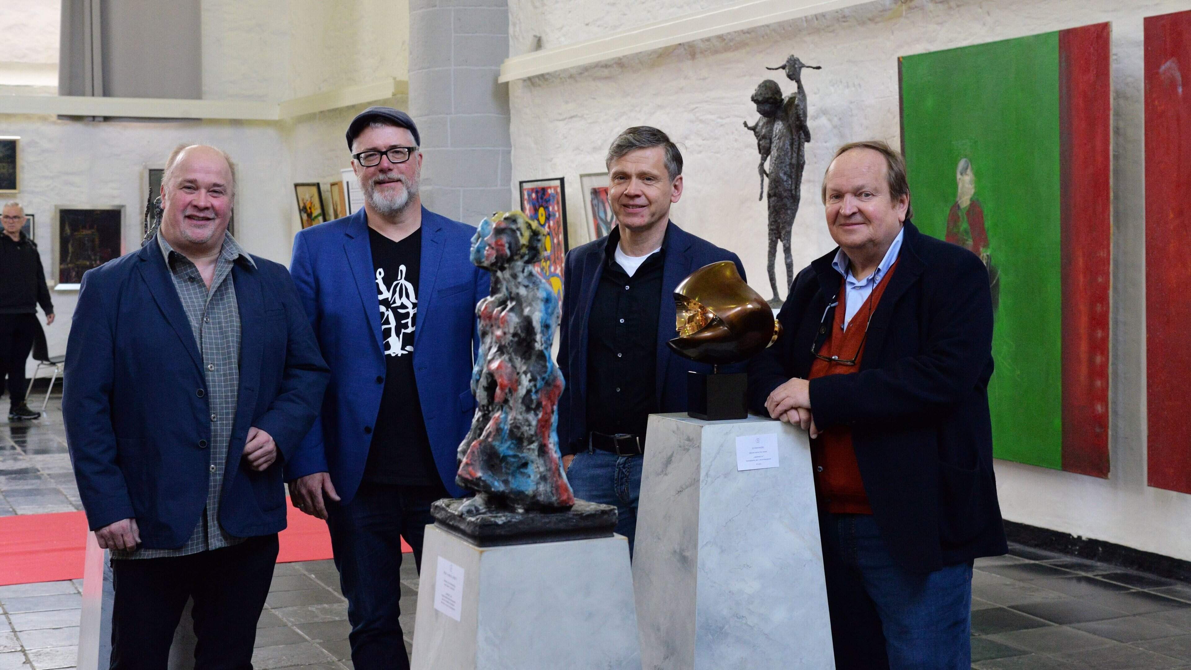 George Petzold Großer Auftritt für vier Galerien in der Aula Carolina | Aachener Zeitung