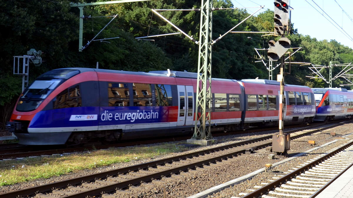 Train line between Aachen and Herzogenrath affected