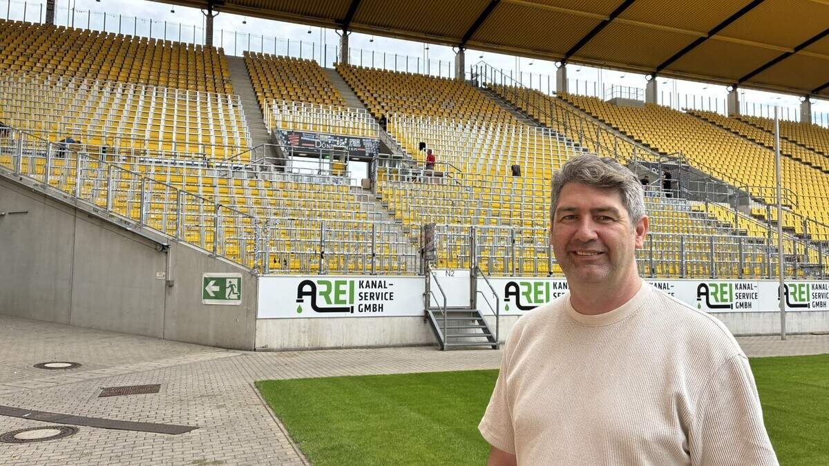 The matchday jitters of Alemannia's head of security