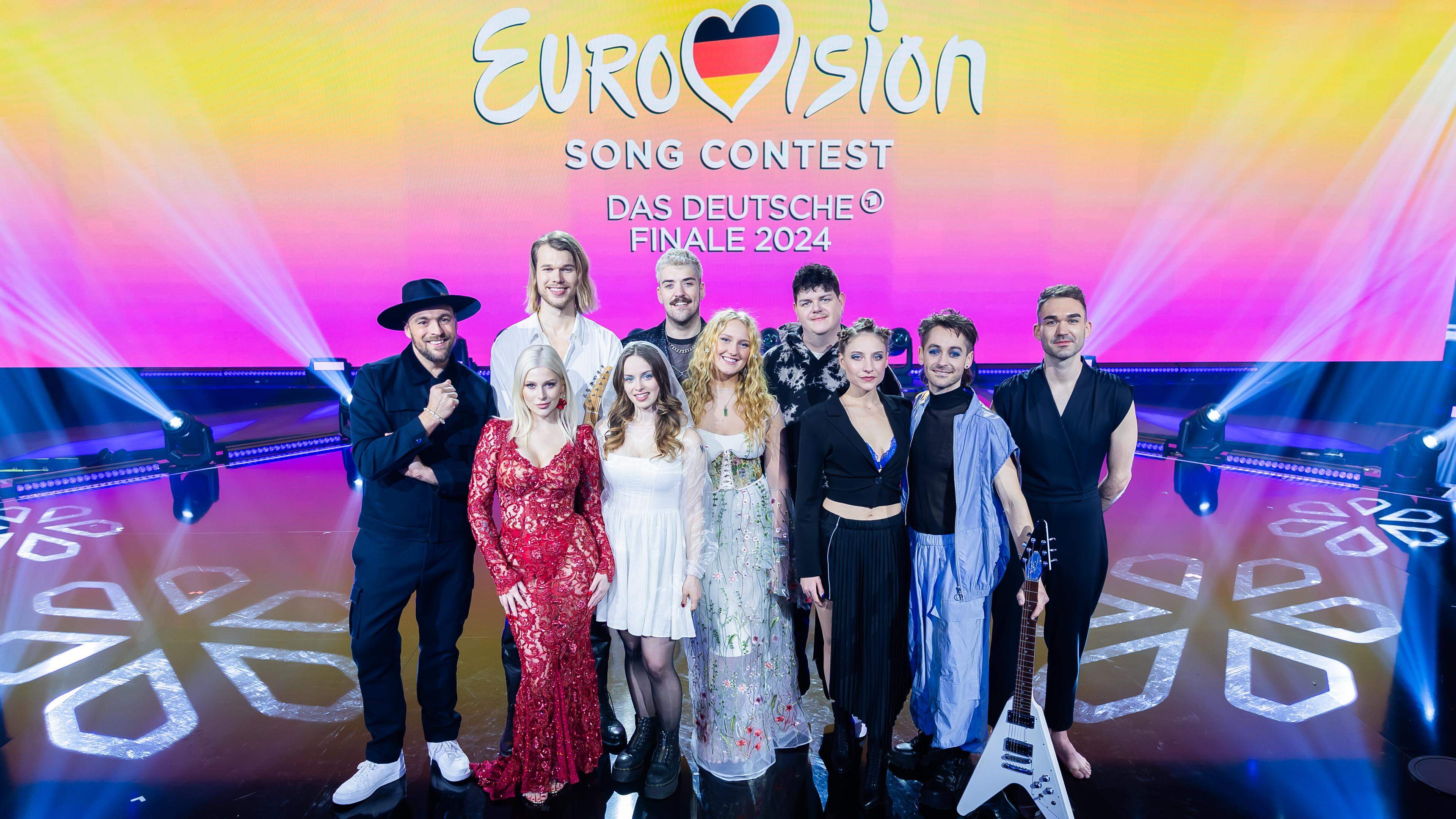 Eurovision Songcontest Das deutsche Finale 2024 Aachener Zeitung