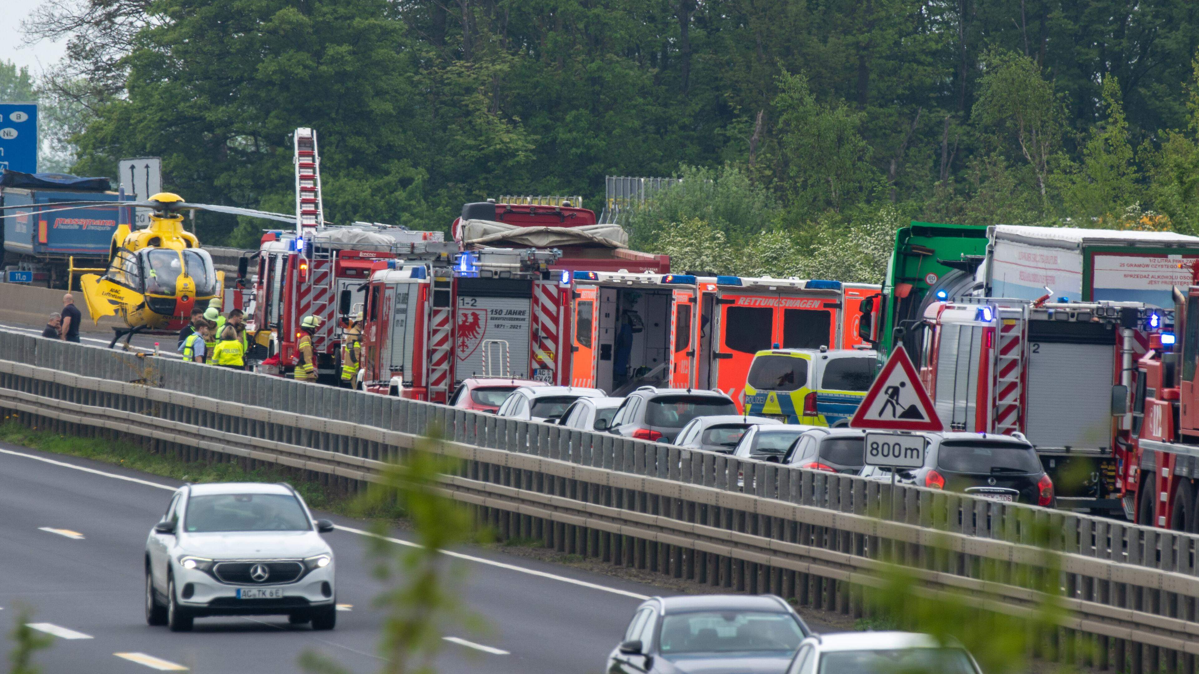 A44 Im Kreuz Aachen Wieder Einspurig Befahrbar | Aachener Zeitung