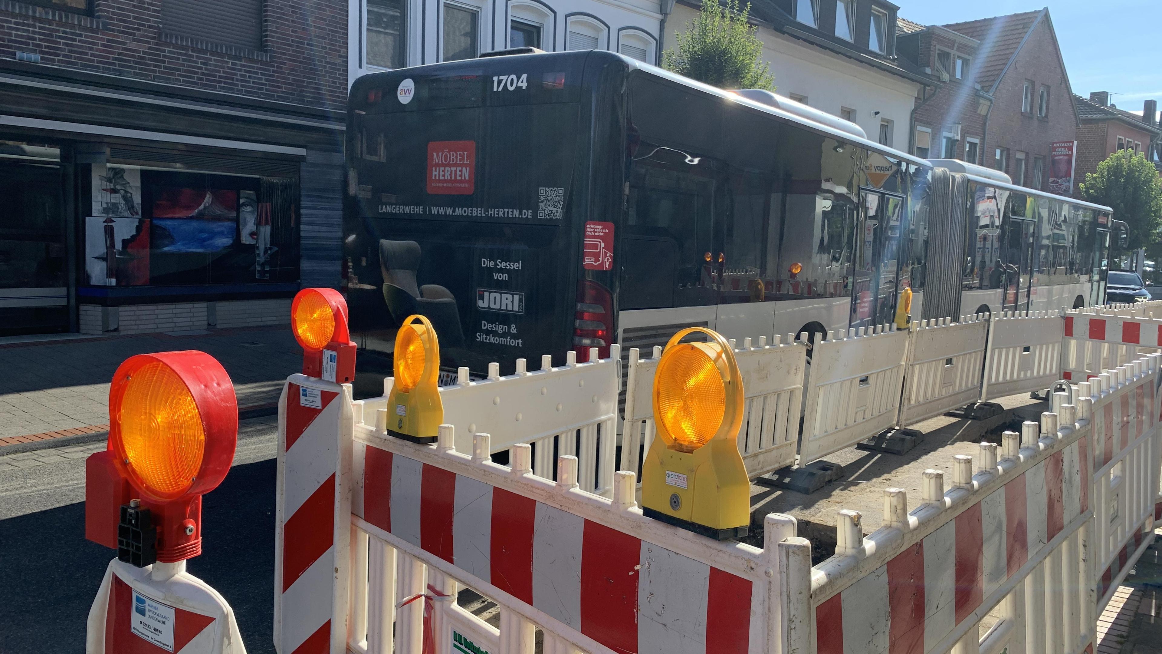 Hauptstraße teils komplett gesperrt