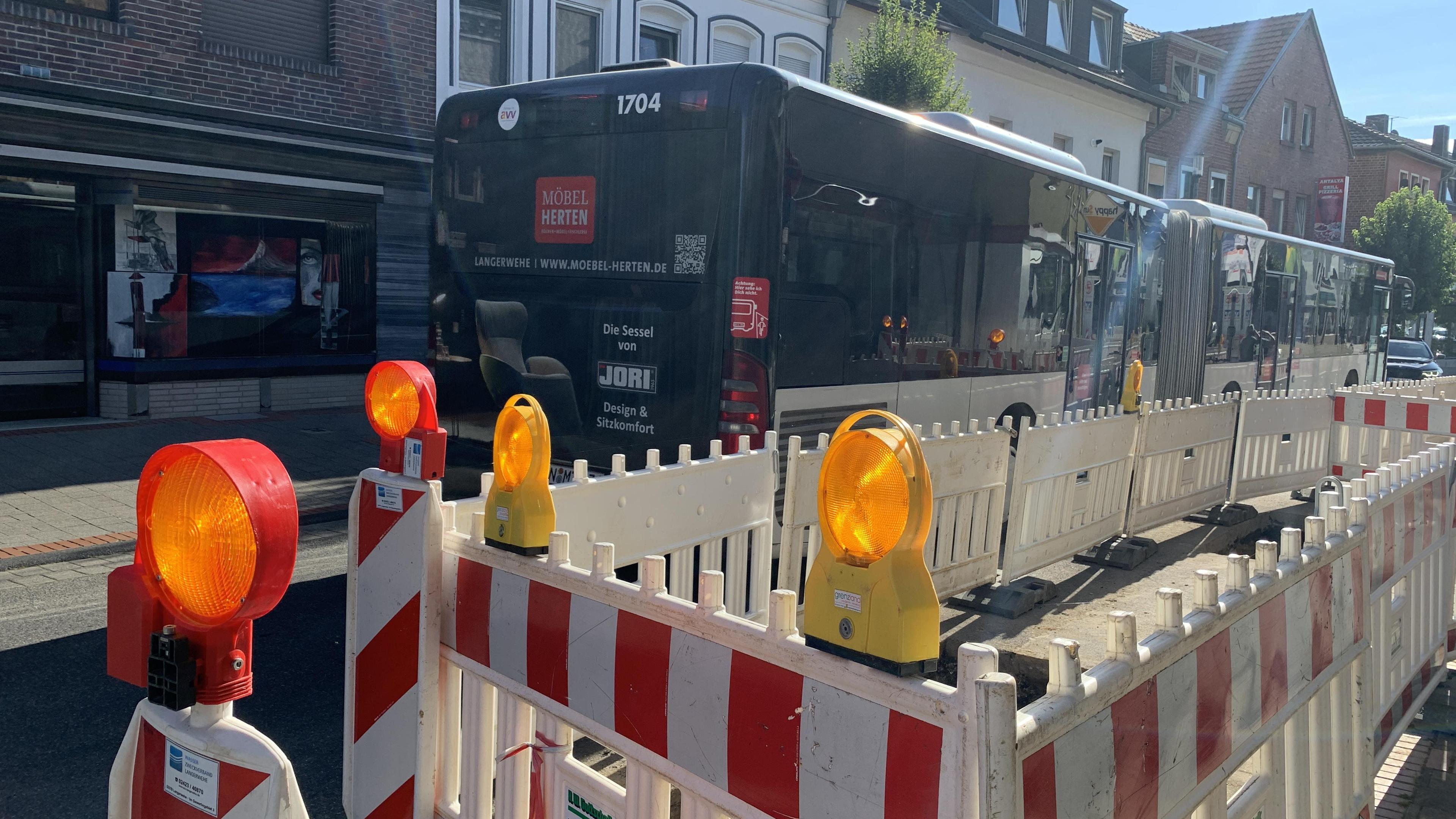 Hauptstra&szlig;e teils komplett gesperrt