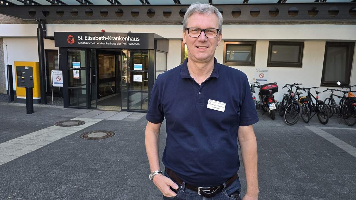 Support in difficult times: Christoph Klausener accompanies patients in ...