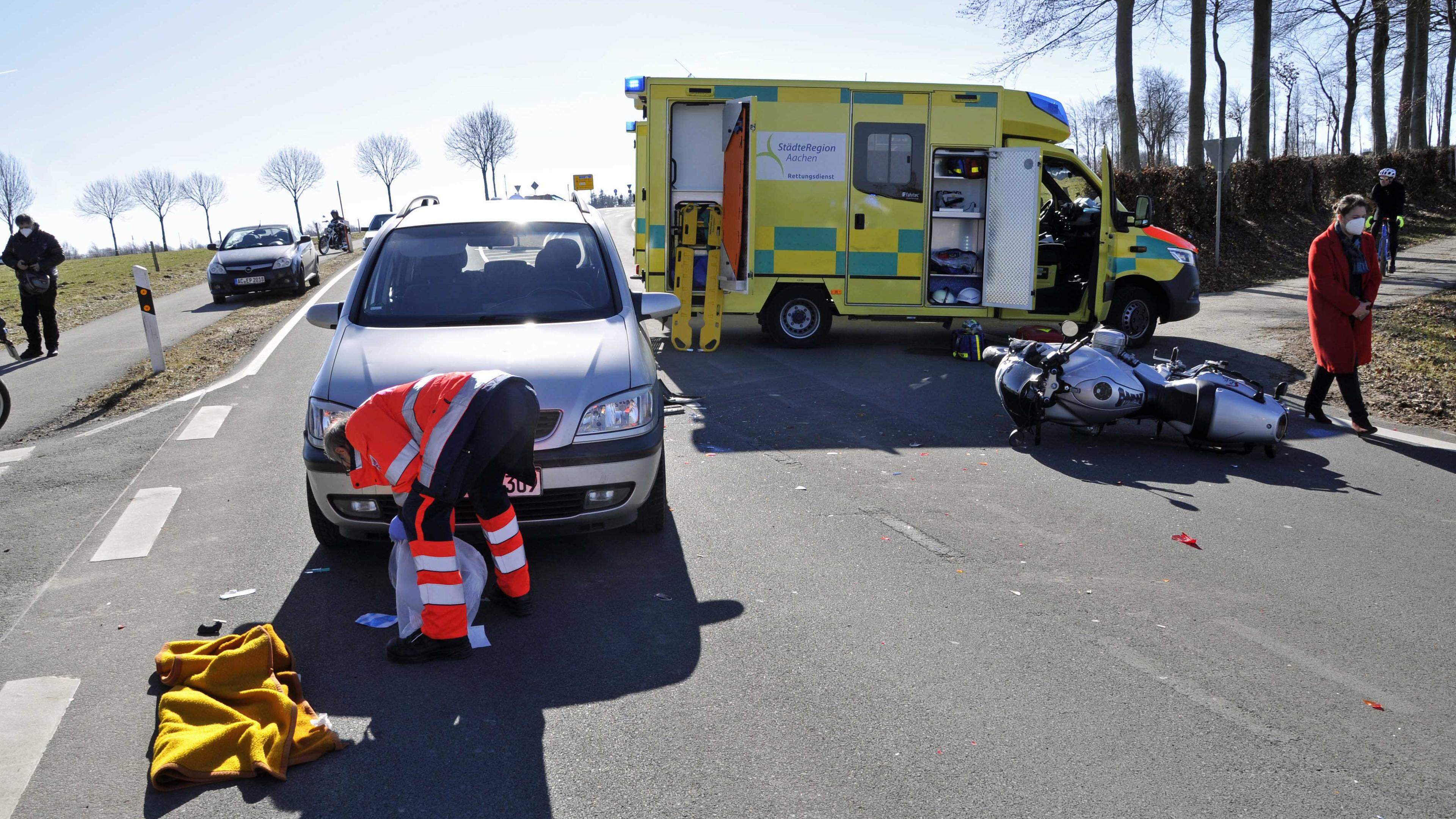 Zwei Unfälle Mit Motorrädern In Der Eifel | Aachener Zeitung