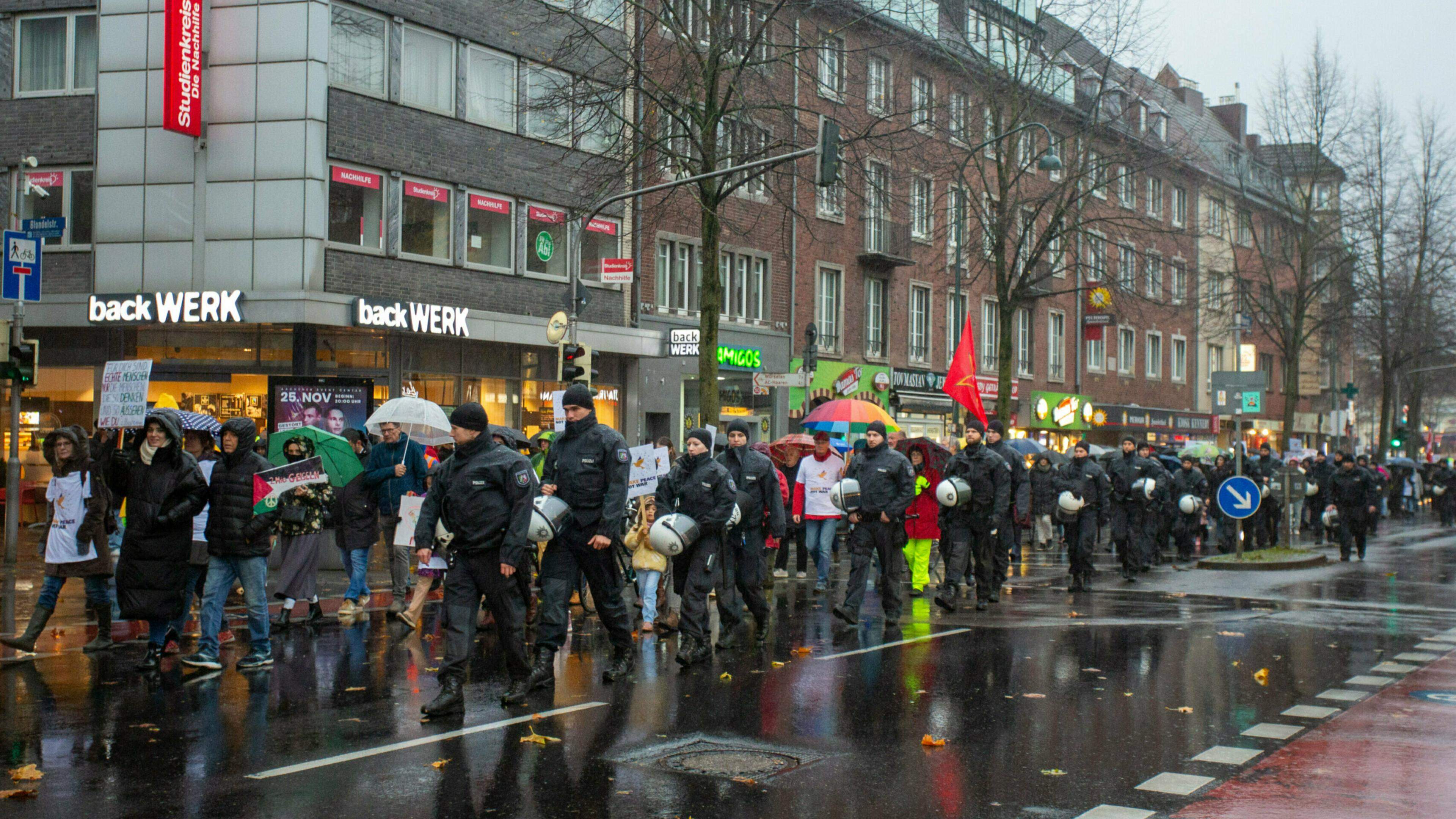 Kundgebung in Aachen will Zeichen der Versöhnung aussenden Aachener