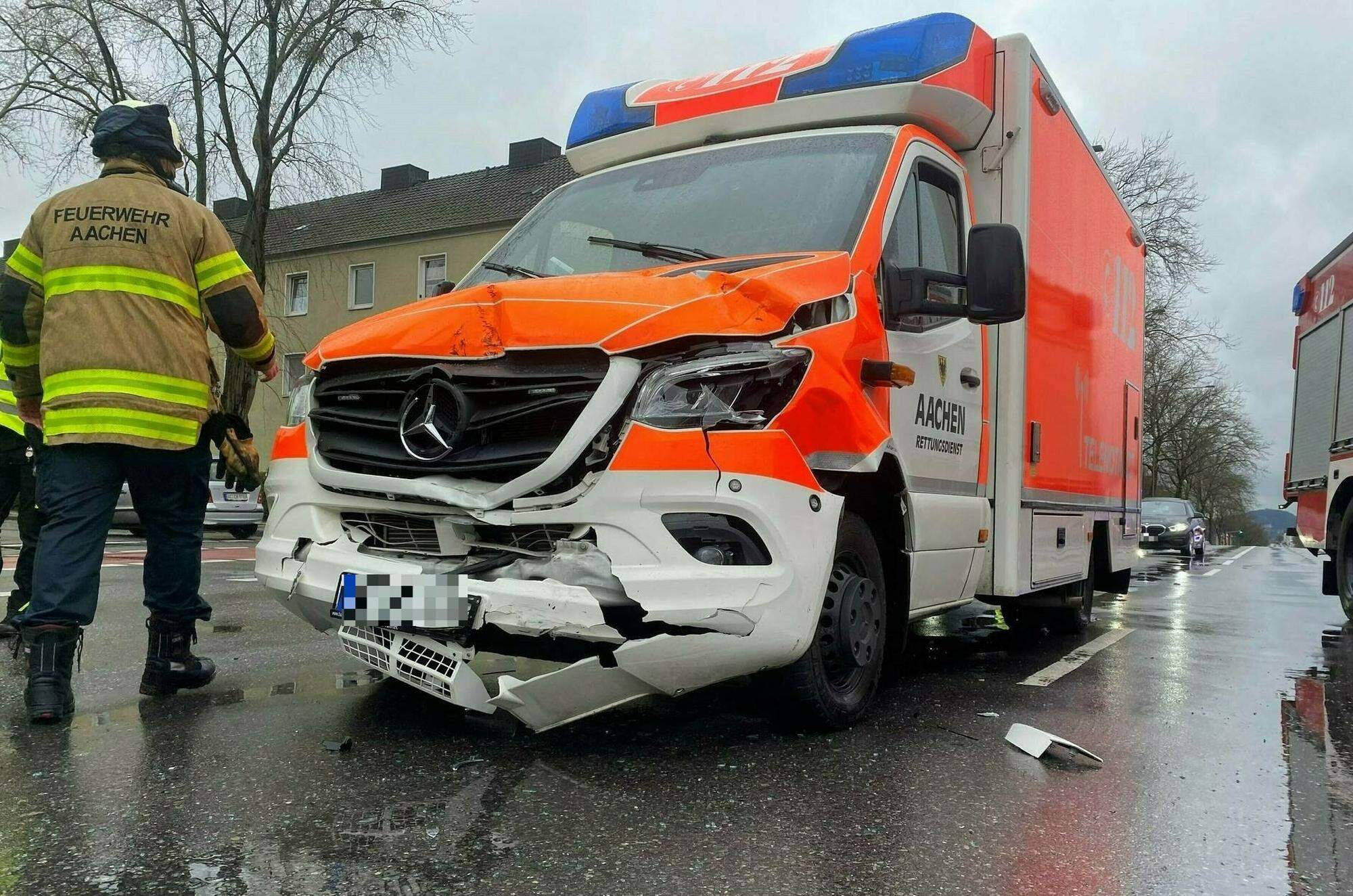 Trierer Straße in Aachen nach Unfall wieder freigegeben | Aachener Zeitung