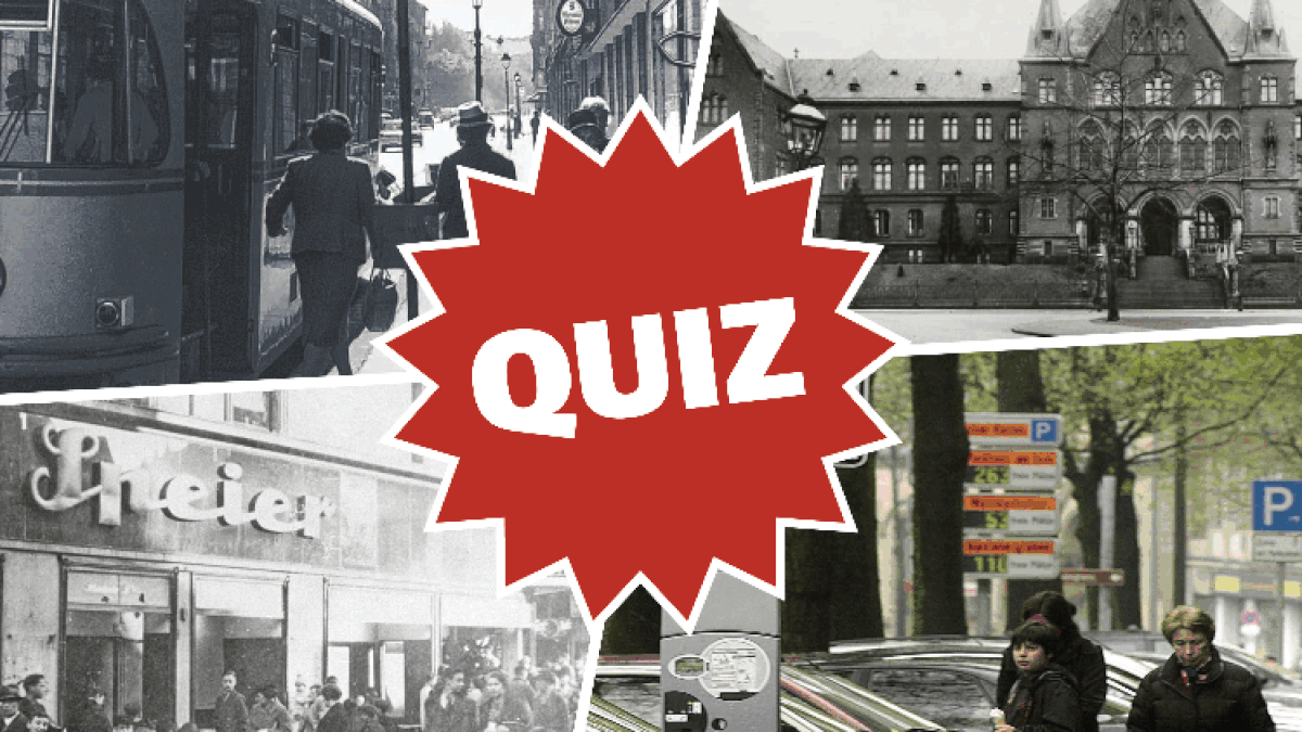 Willkommen zu einer Zeitreise mit dem Aachener Straßenquiz!